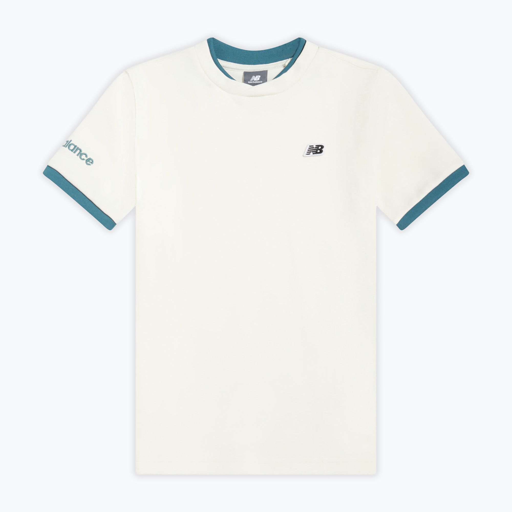Koszulka dziecięca New Balance Premium Sport Polo sea salt 