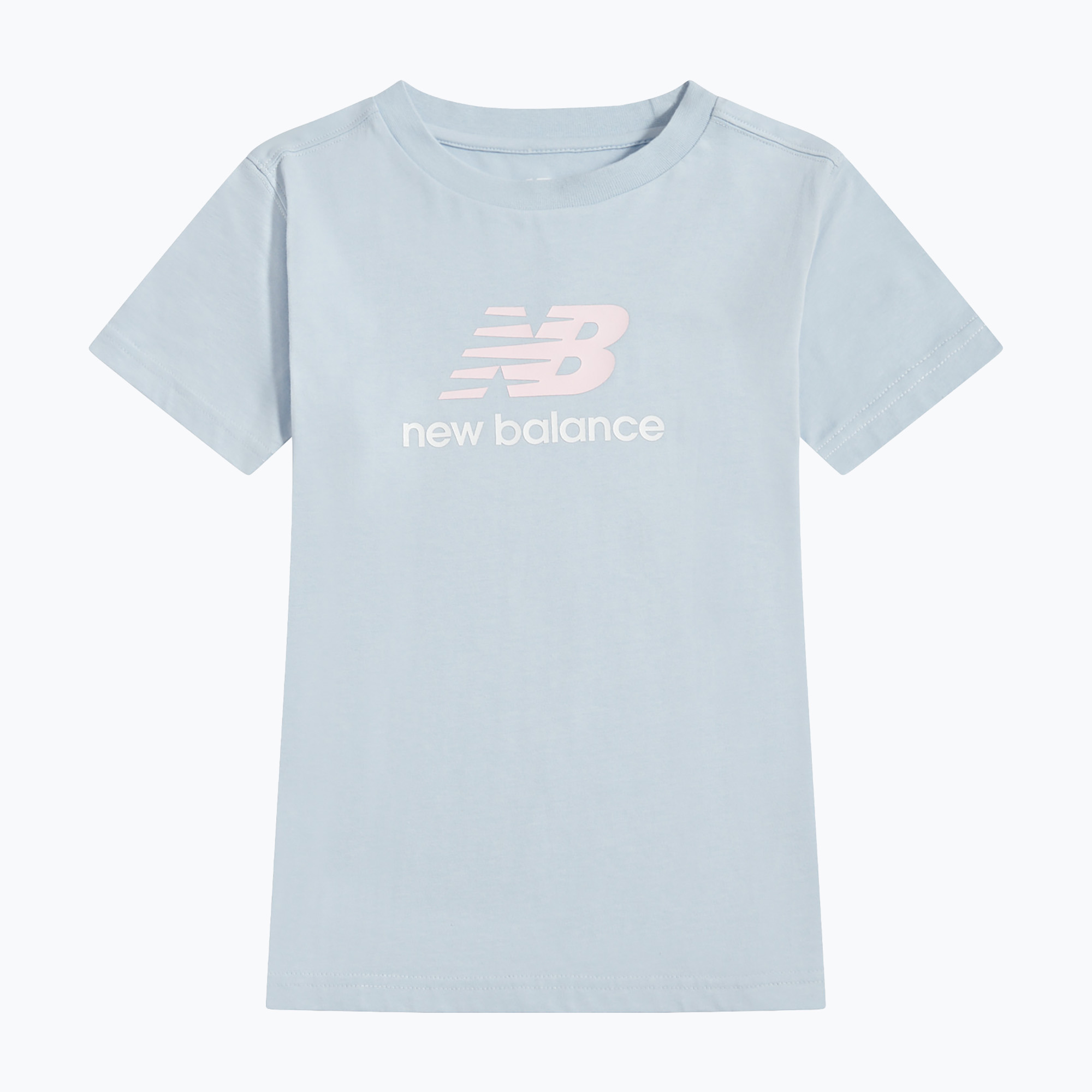 Детска тениска New Balance Jersey Stacked Logo Tee oxford blue