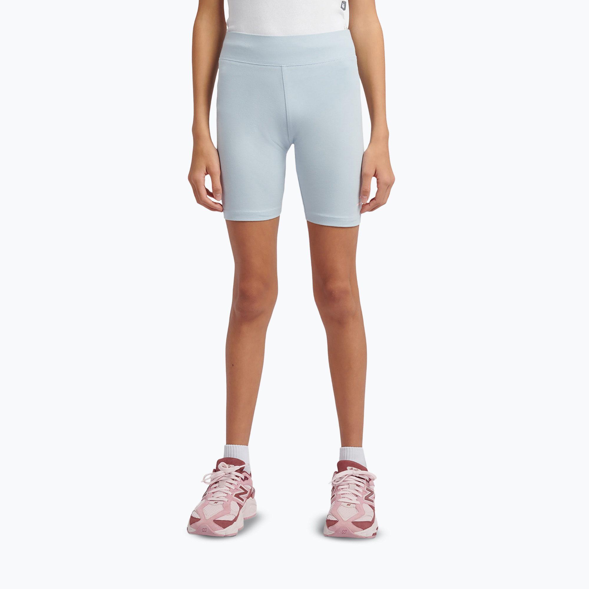 Spodenki dziecięce New Balance Stacked Logo Cycle oxford blue 