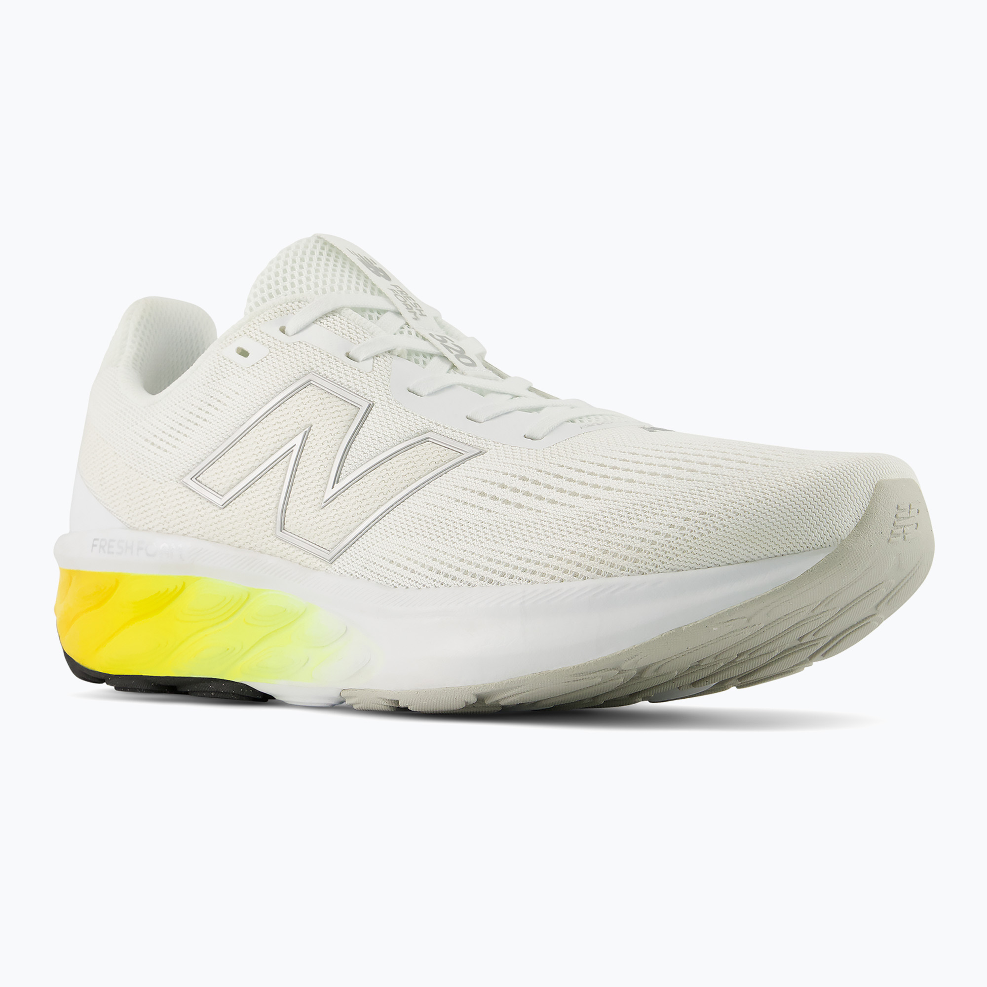 Мъжки обувки за бягане  New Balance Fresh Foam 520's V9 white/silver metallic/satsuma orange