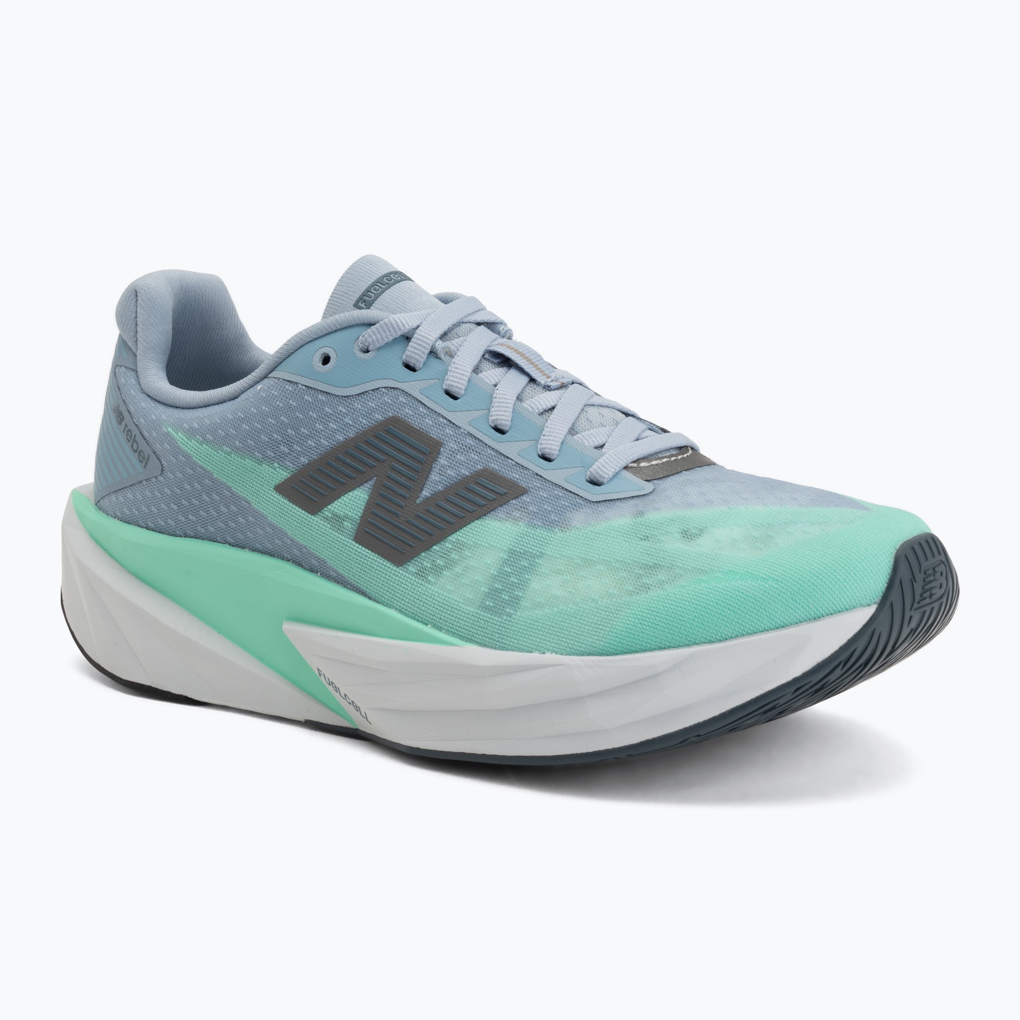 Buty do biegania męskie New Balance FuelCell Rebel V5 light arctic grey/bright mint | WYSYŁKA W 24H | 30 DNI NA ZWROT