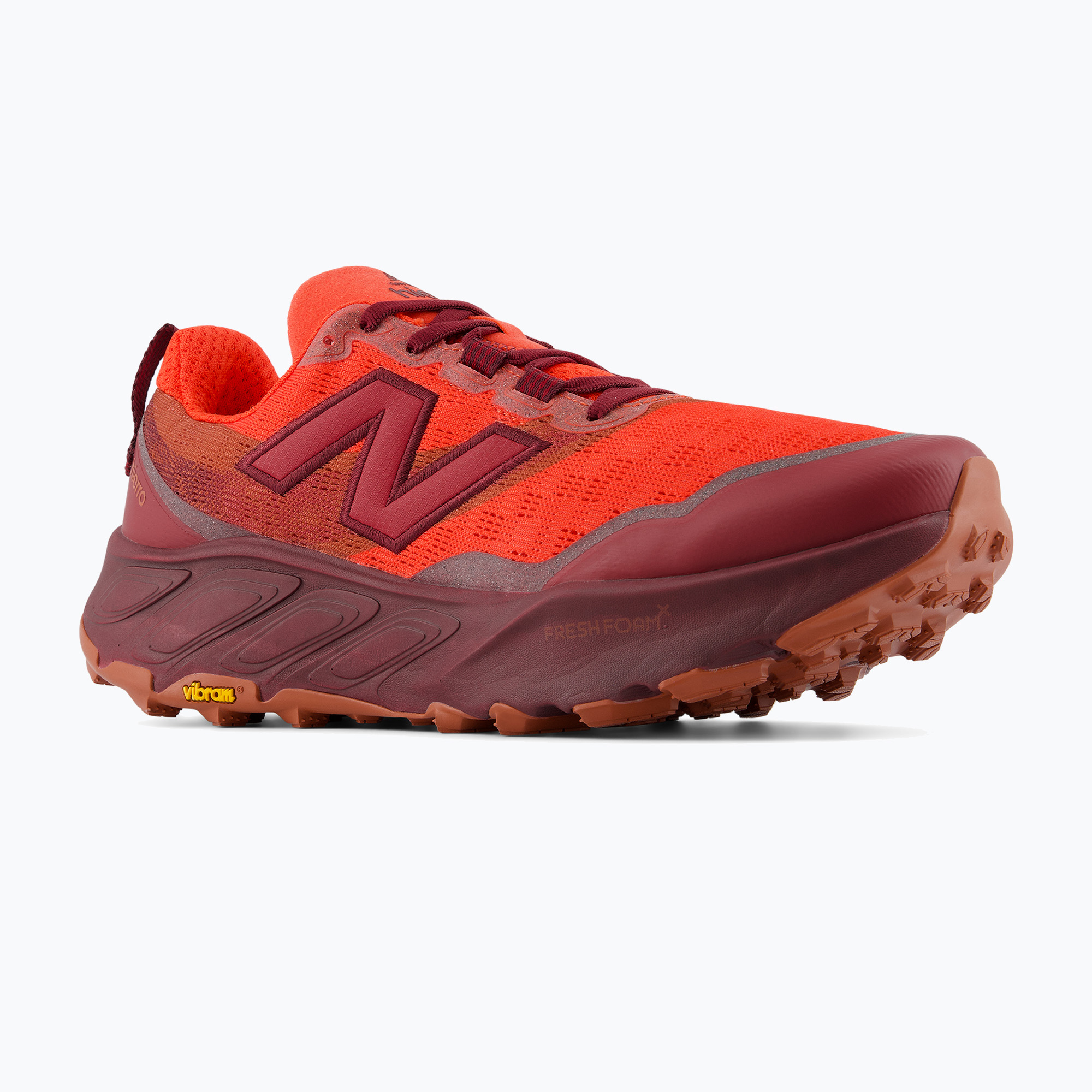 Buty do biegania męskie New Balance Fresh Foam Hierro V9 neo flame/mulled wine 