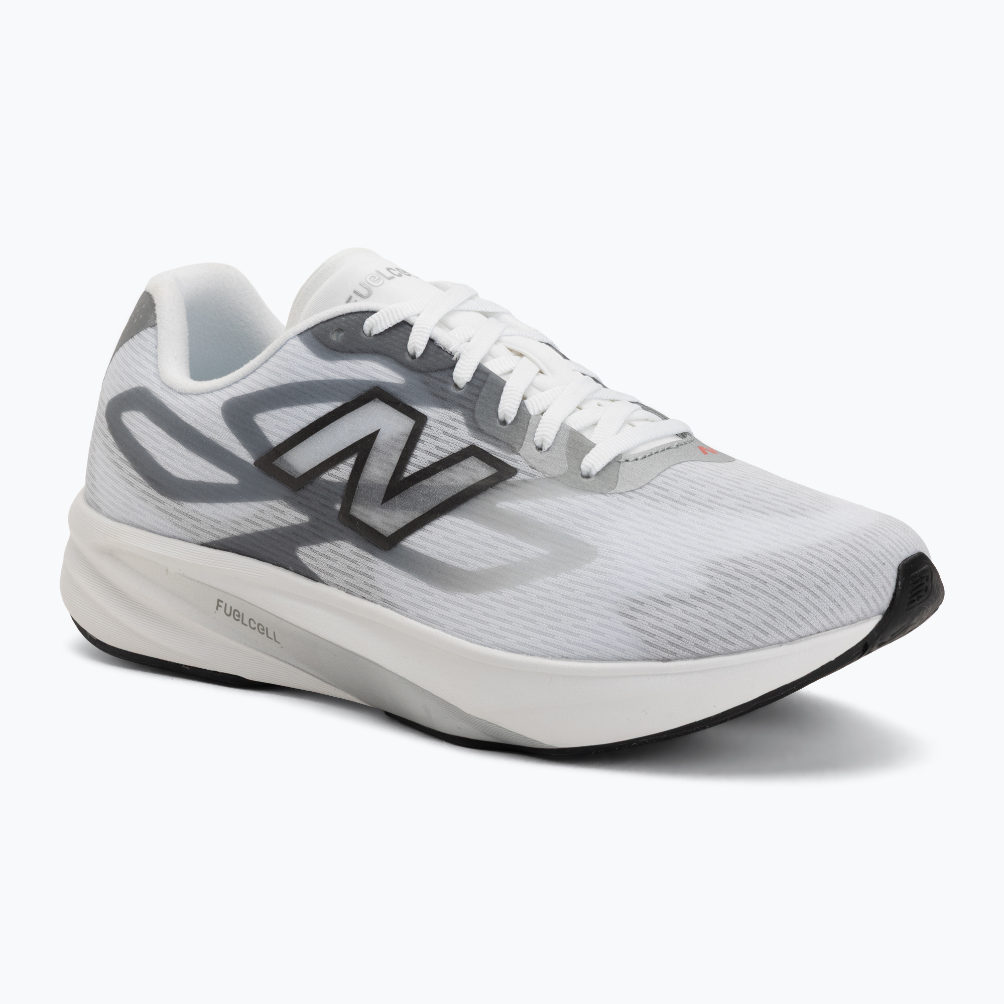 Buty do biegania męskie New Balance FuelCell Flite-R V1 white/slate grey/neo flame | WYSYŁKA W 24H | 30 DNI NA ZWROT