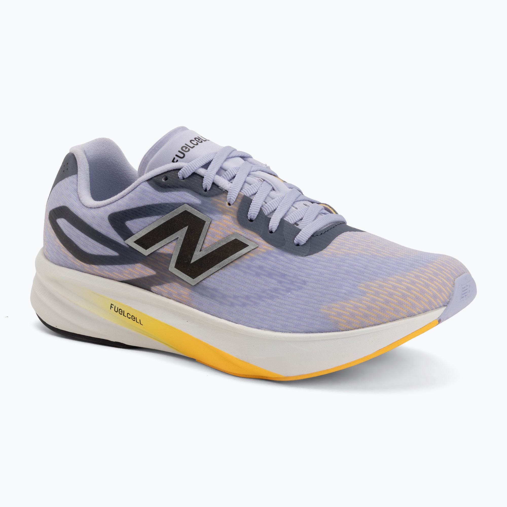 Pánské běžecké boty New Balance FuelCell Flite-R V1 smoked violet/satsuma orange/meteorite