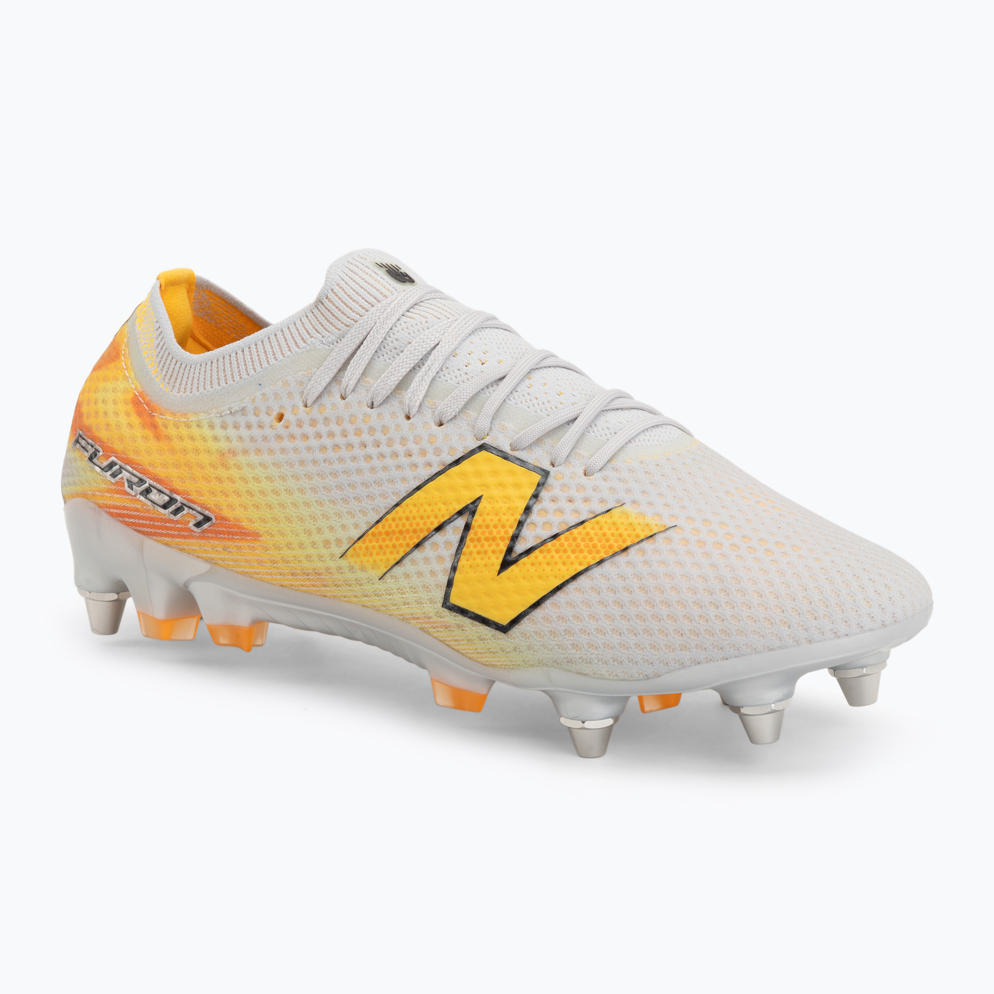 Kopačky New Balance Furon Elite V9 SG fresh air/satsuma orange