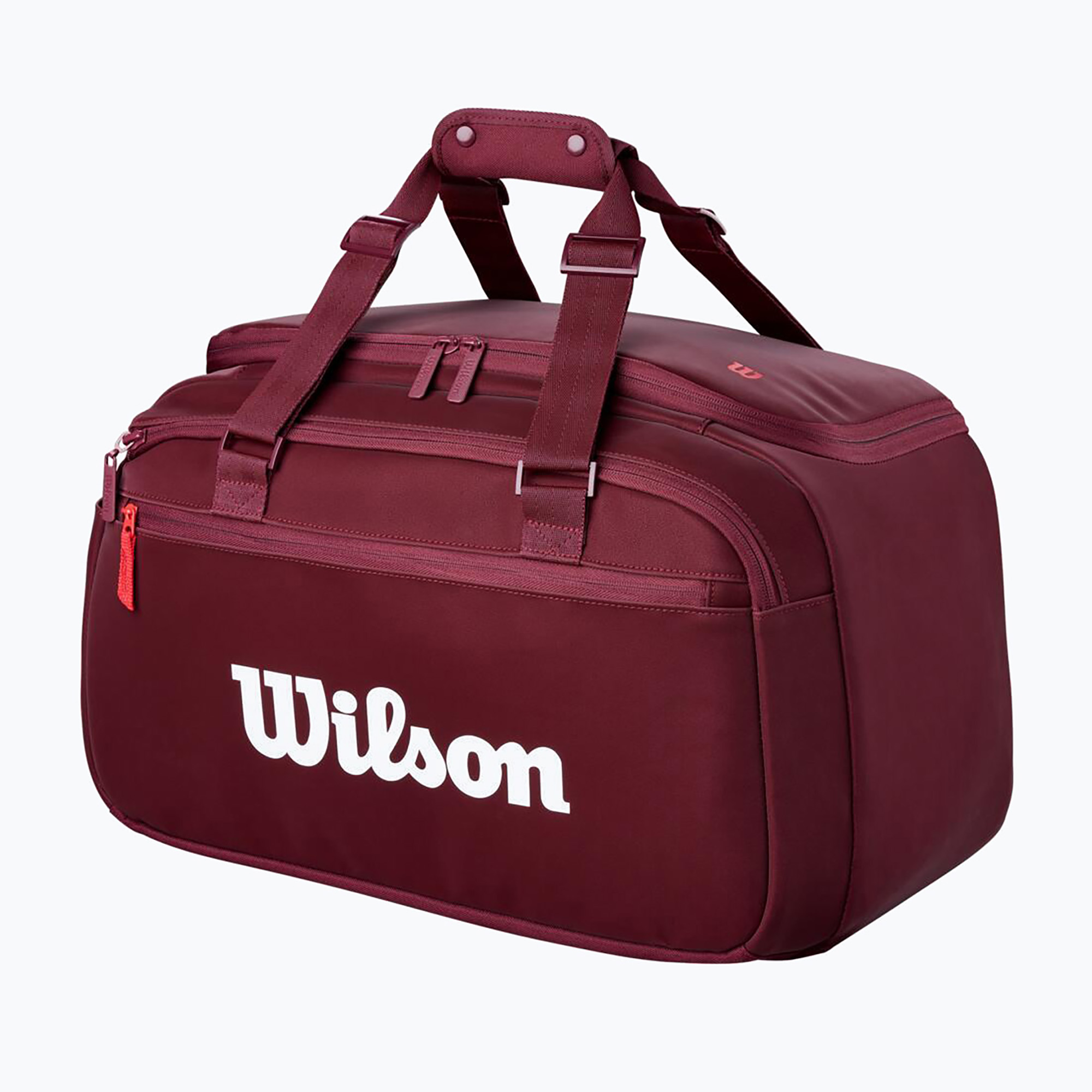 Тенис чанта Wilson Defyer Small Tennis Duffel V1 red