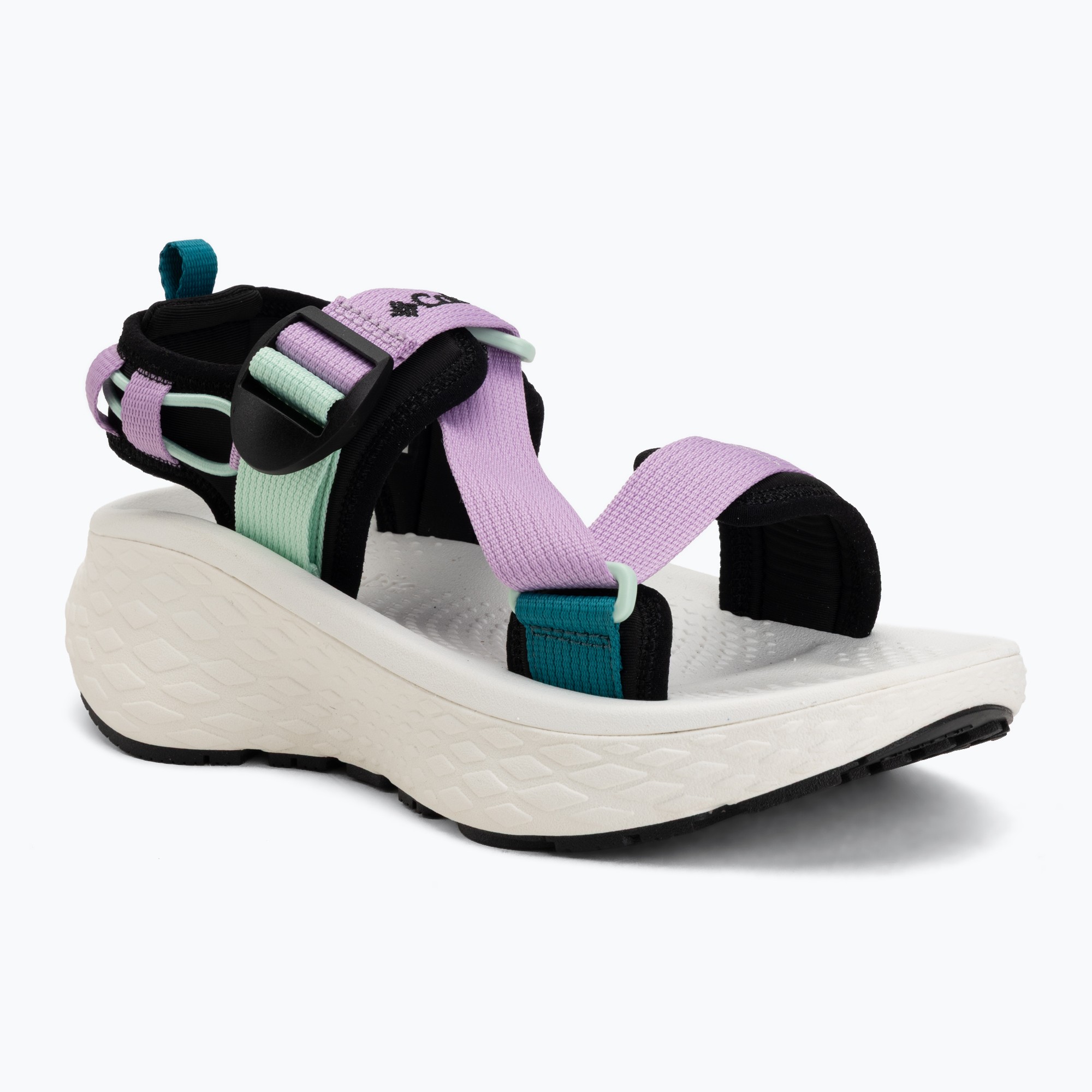 Sandały damskie Columbia Konos Elevate Strap black/sea ice 