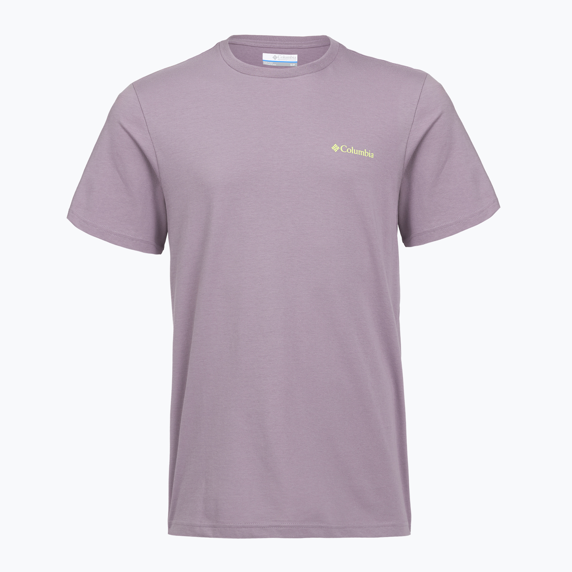 Мъжка тениска Columbia CSC Basic Logo Back Tee shale purple/linework c badge