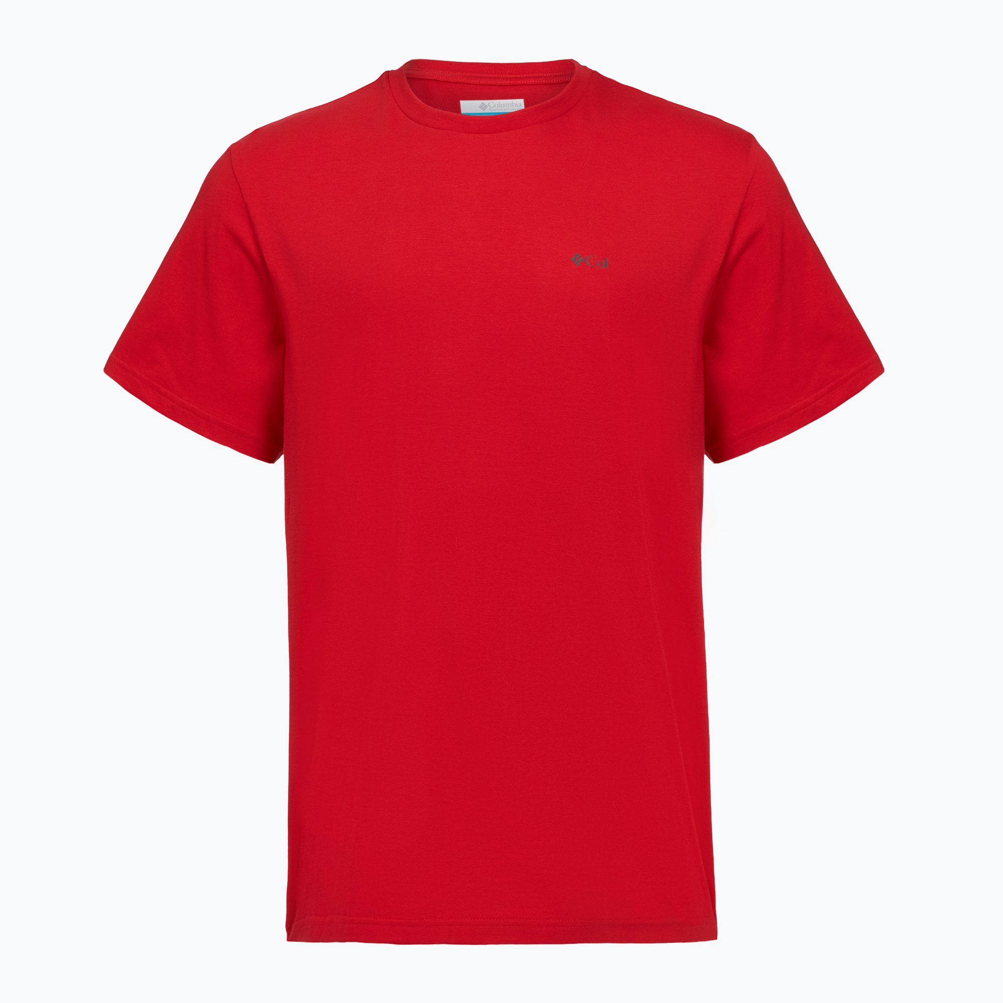 Мъжка тениска Columbia CSC Basic Logo Back Tee mountain red/linework c badge