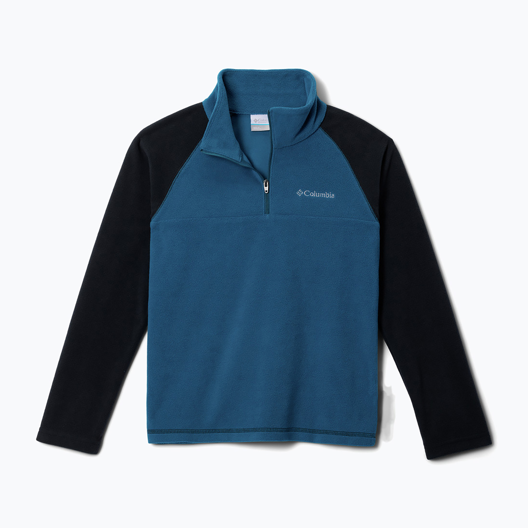 Детски поларен суитшърт Columbia Glacial Half Zip phoenix blue/black