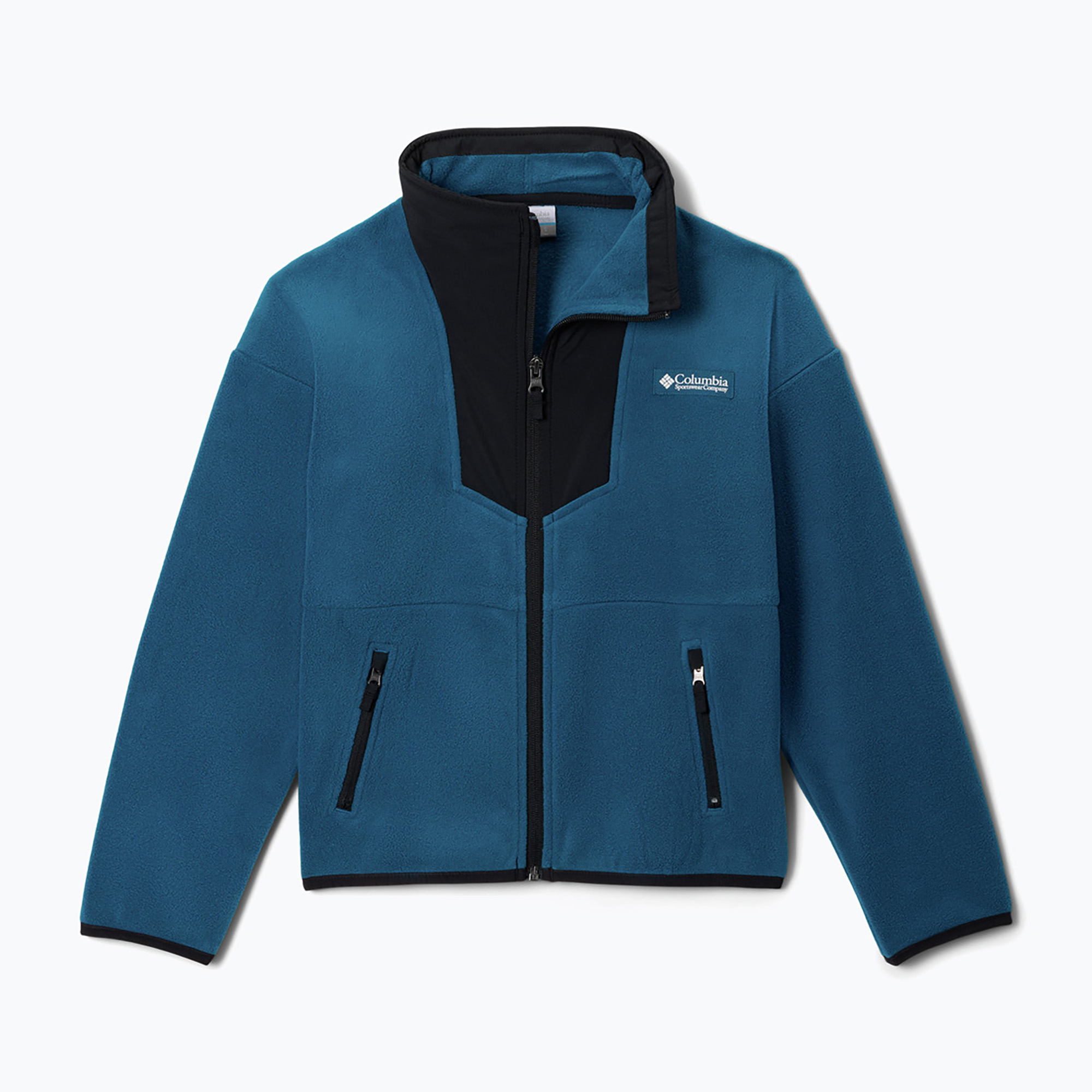 Bluză fleece pentru copii Columbia Sequoia Grove Full Zip Fleece phoenix blue/black