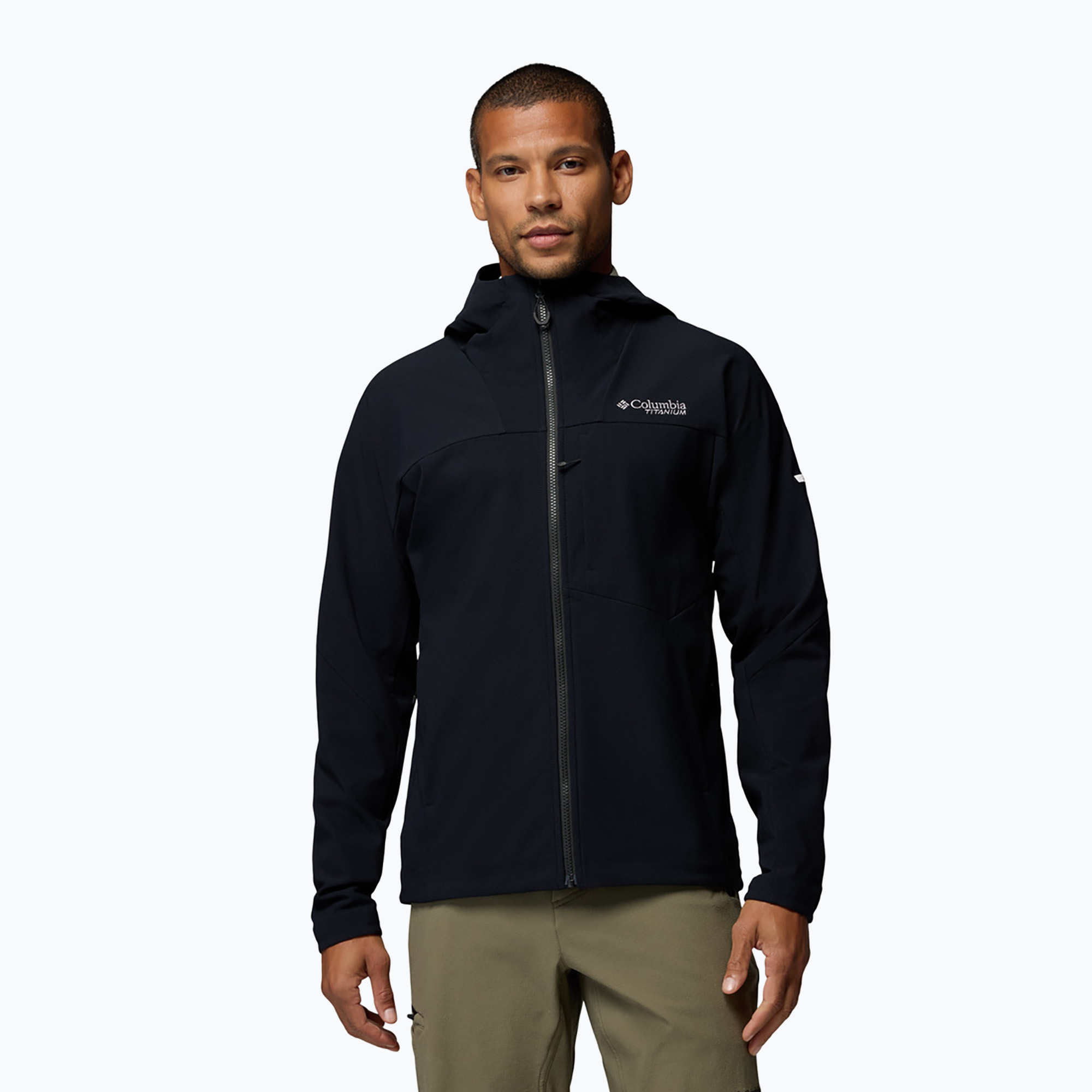 Мъжко софтшел яке Columbia Tennen Mountain Hooded Softshell black