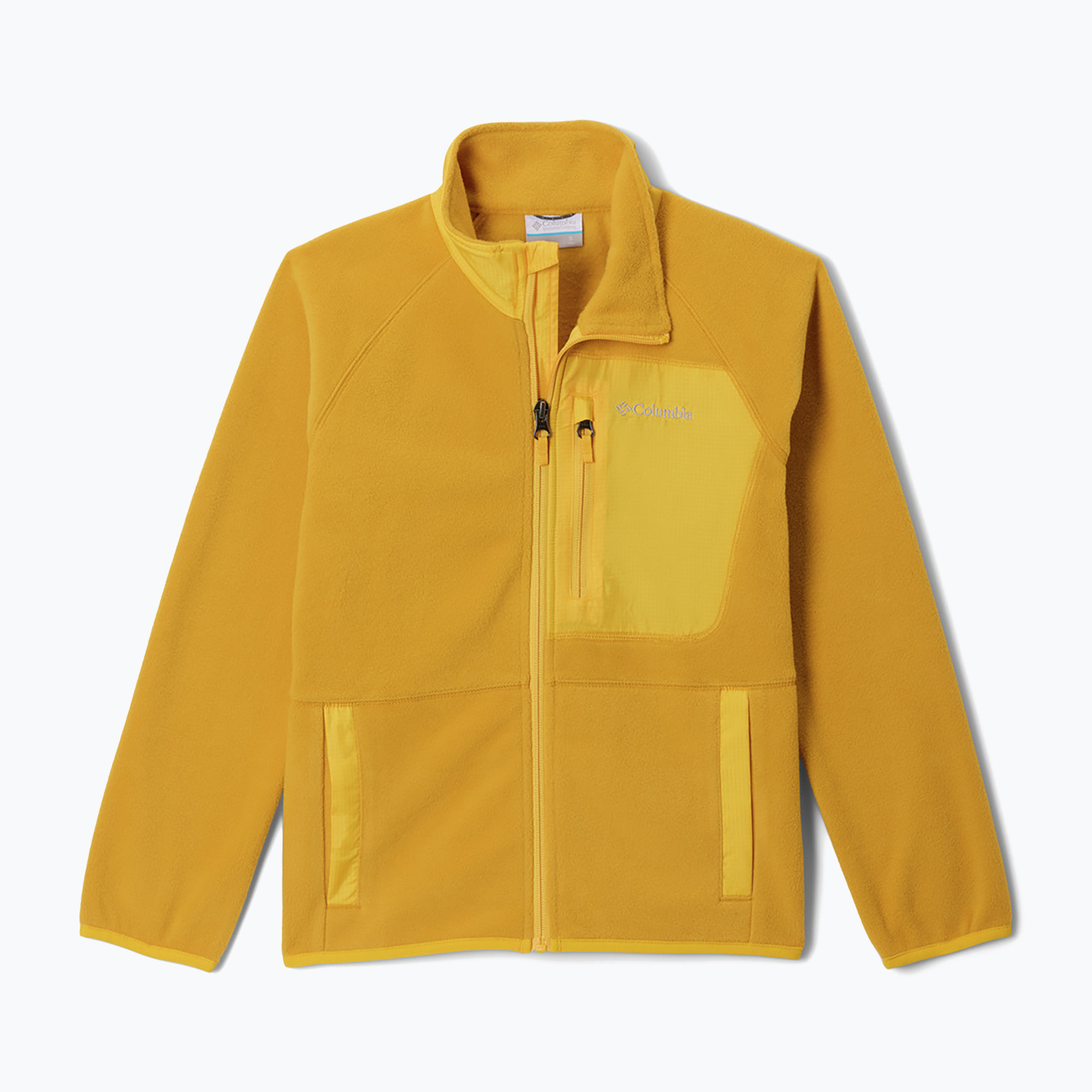 Bluză fleece pentru copii Columbia Fast Trek V Full Zip squash/stinger