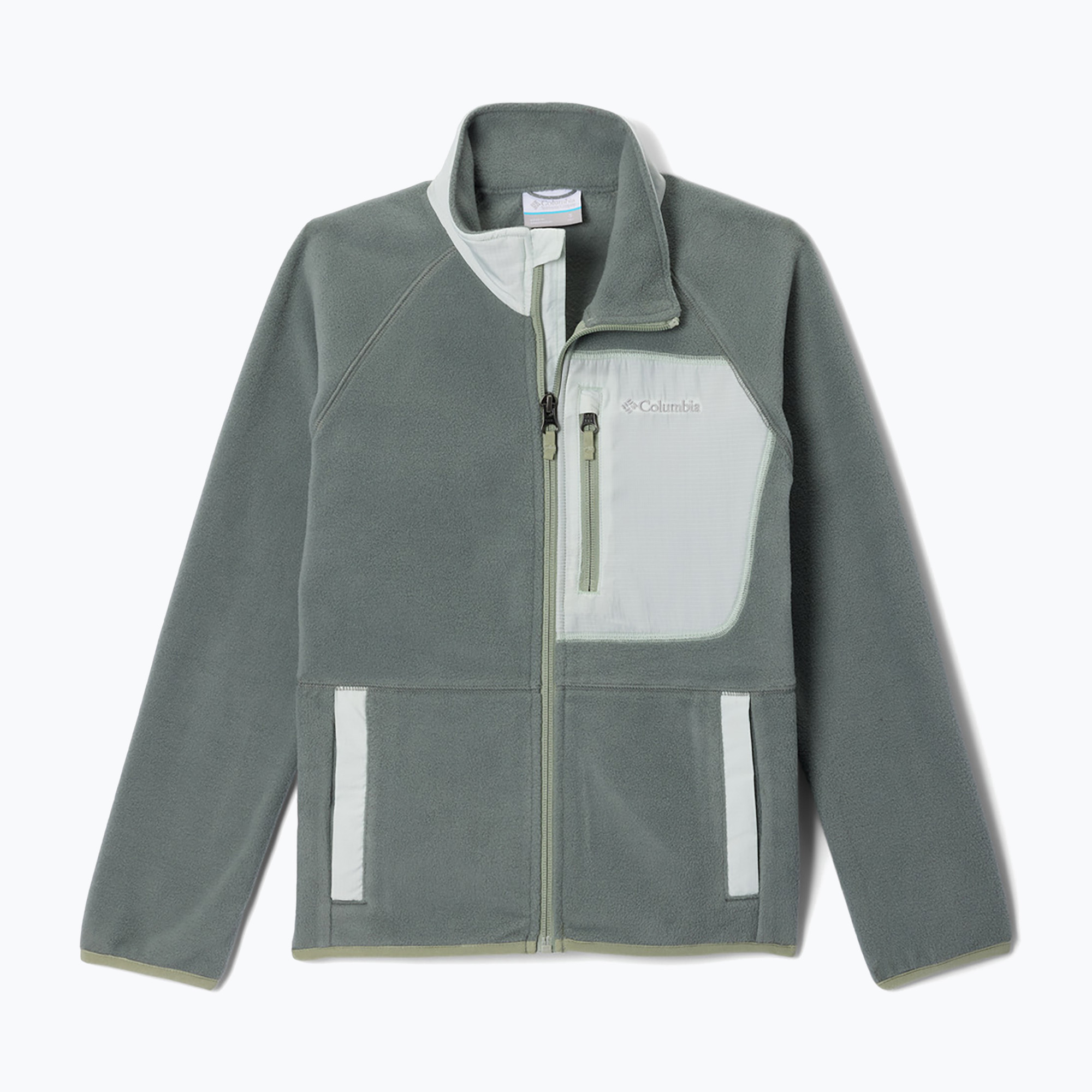 Dětská fleecová mikina Columbia Fast Trek V Full Zip sedona sage/tea light