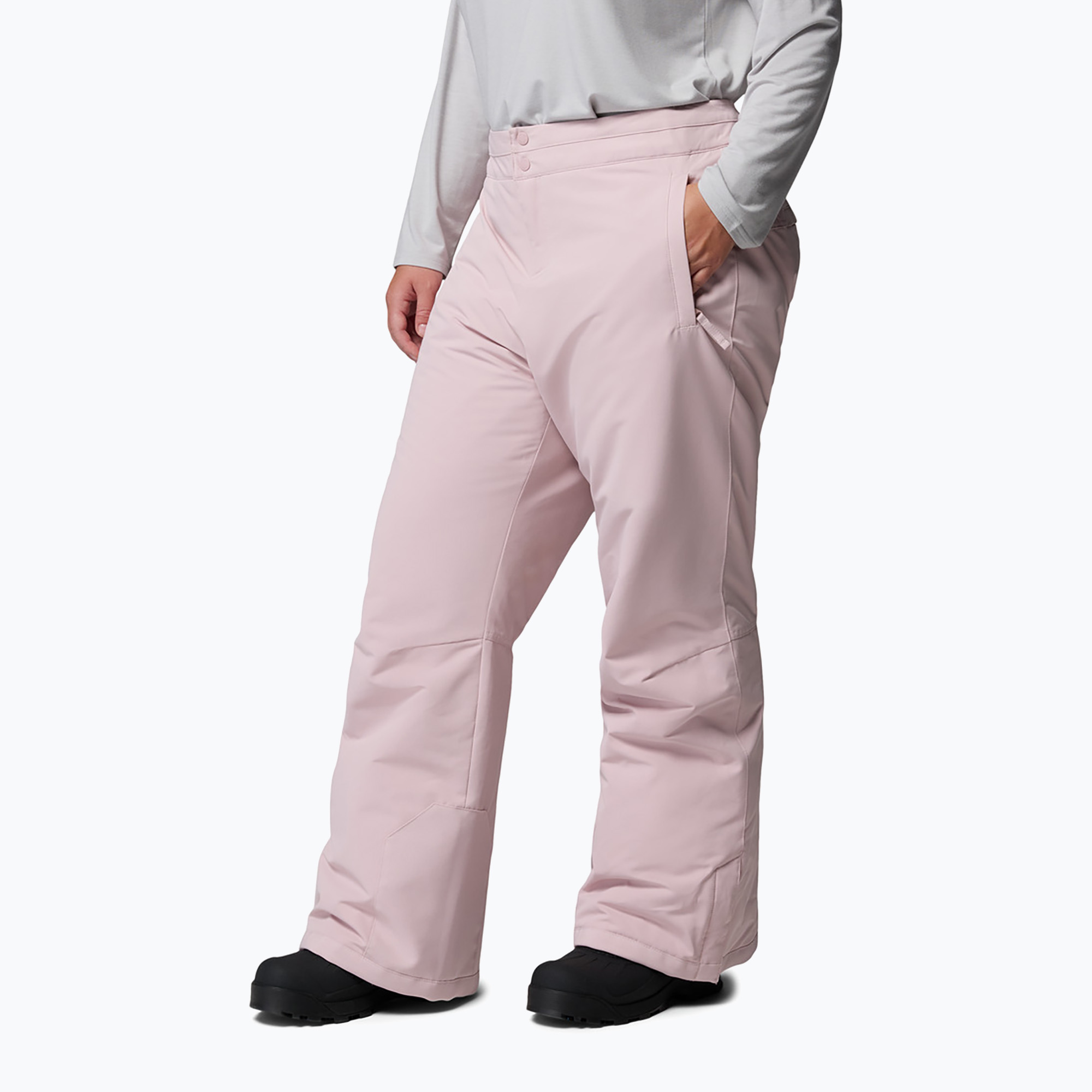 Pantaloni de schi pentru femei Columbia Bugaboo III mineral pink