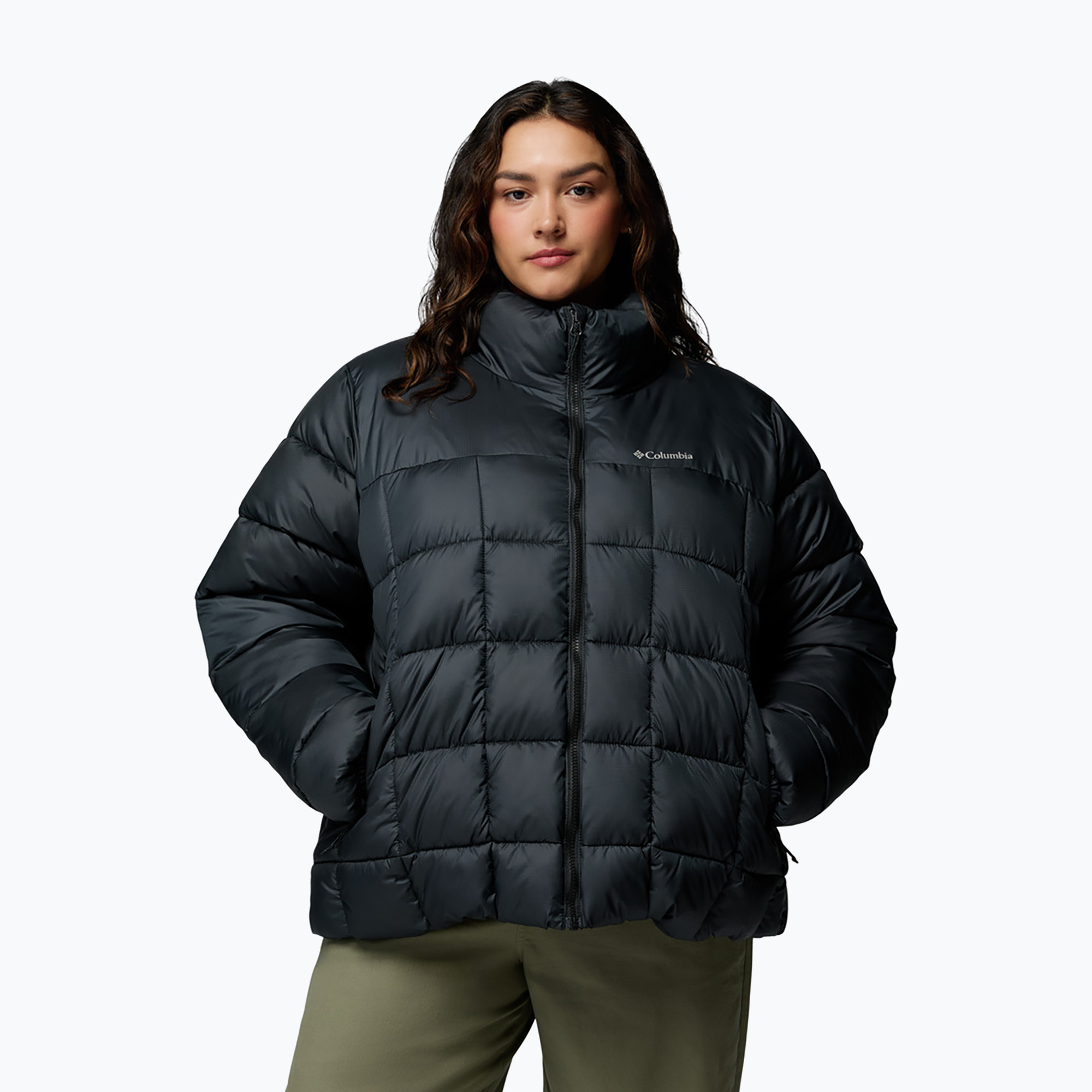 Дамско ватирано яке Columbia Puffect III Full Zip black