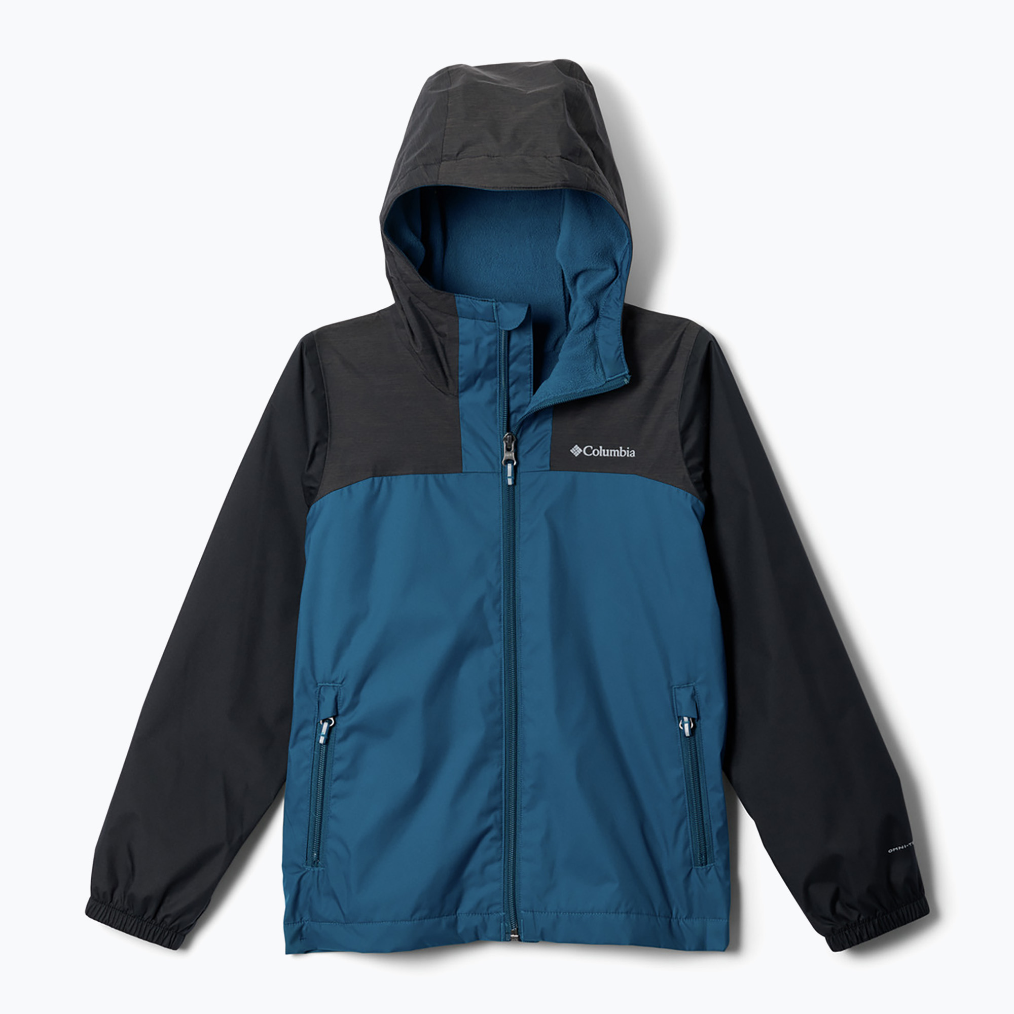 Geacă de ploaie pentru copii Columbia Rainy Trails III Fleece Lined phoenix blue/black