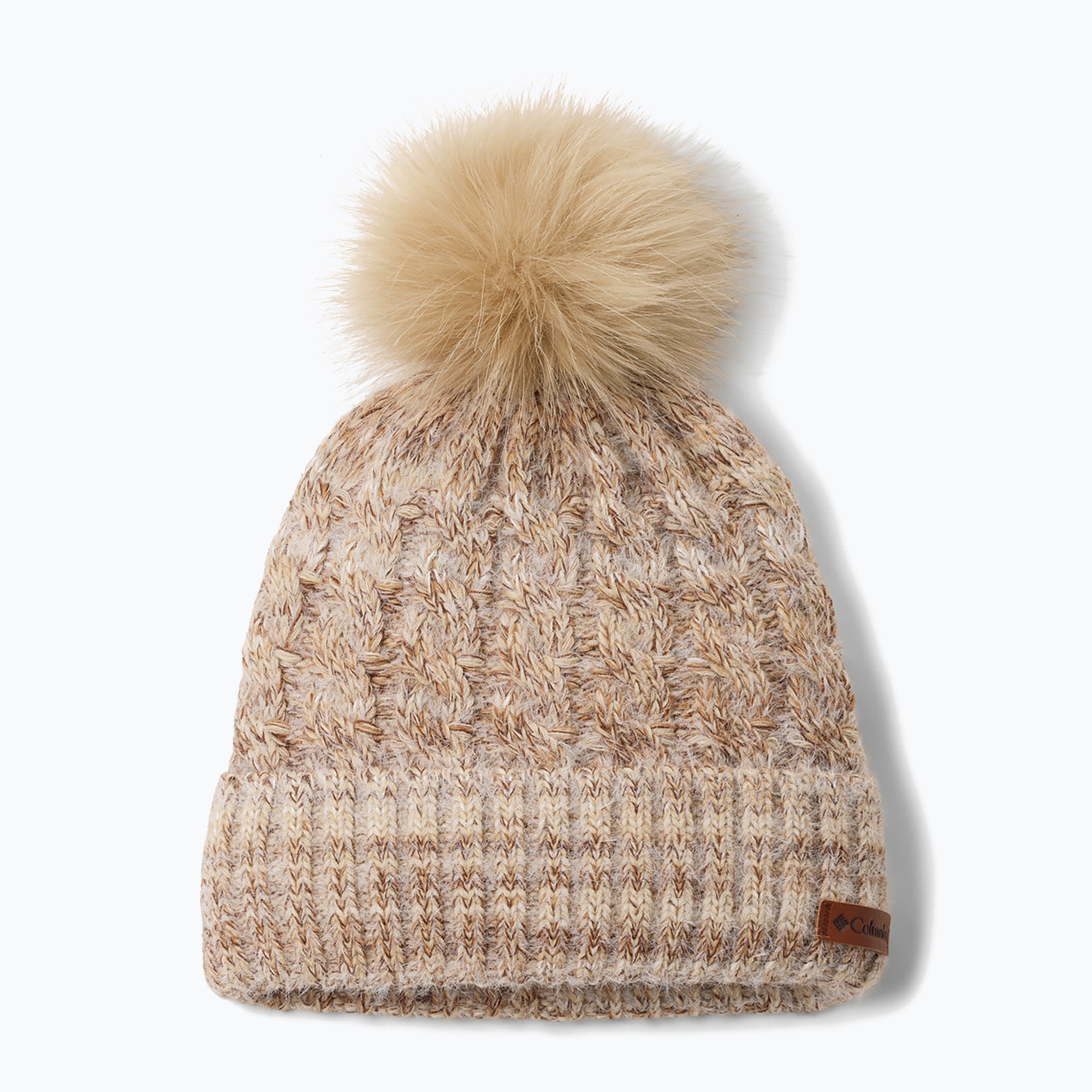 Зимна шапка Columbia Winter Blur II Beanie camel brown/skittles