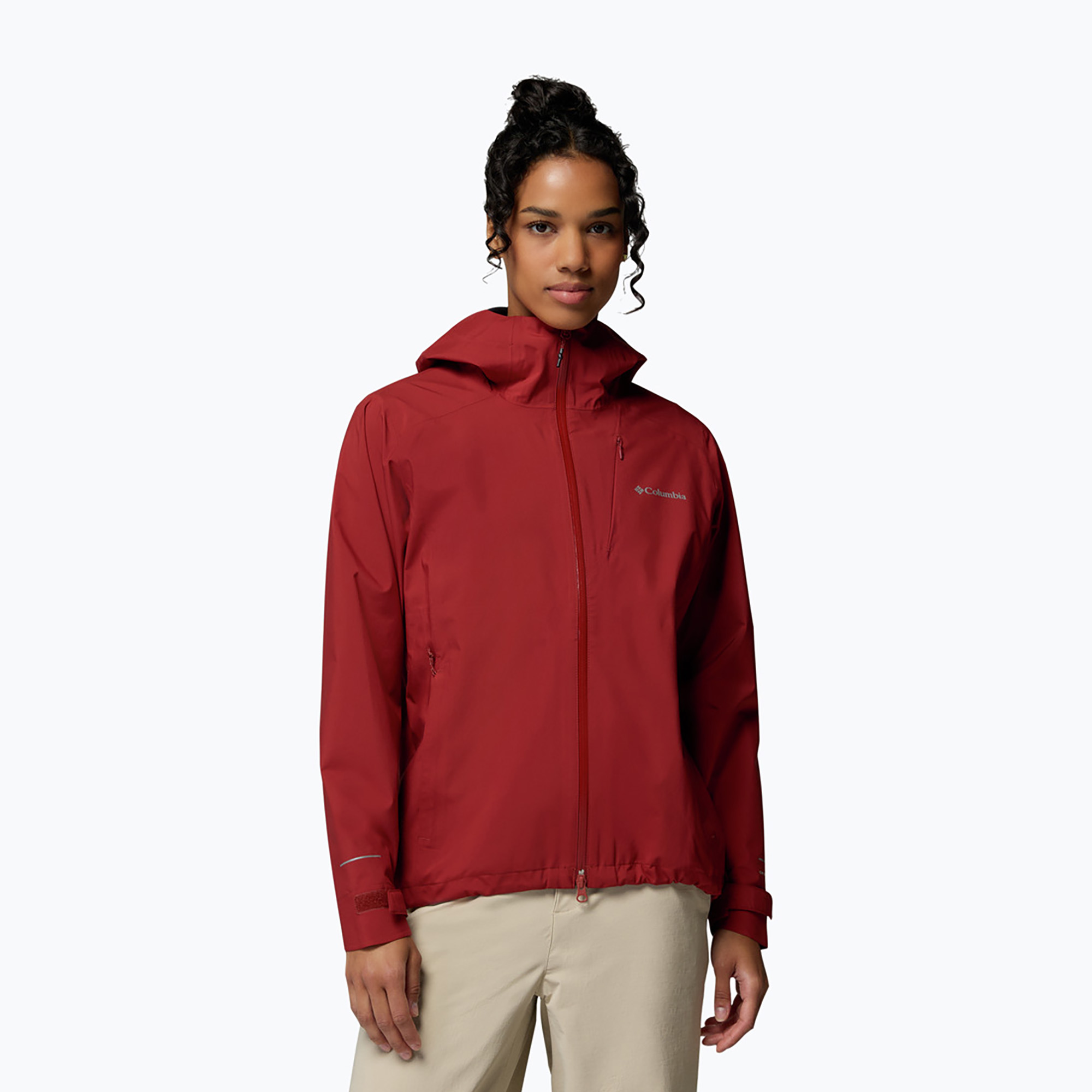 Geacă softshell pentru femei Columbia Trailborne 2.5L Shell red oxide