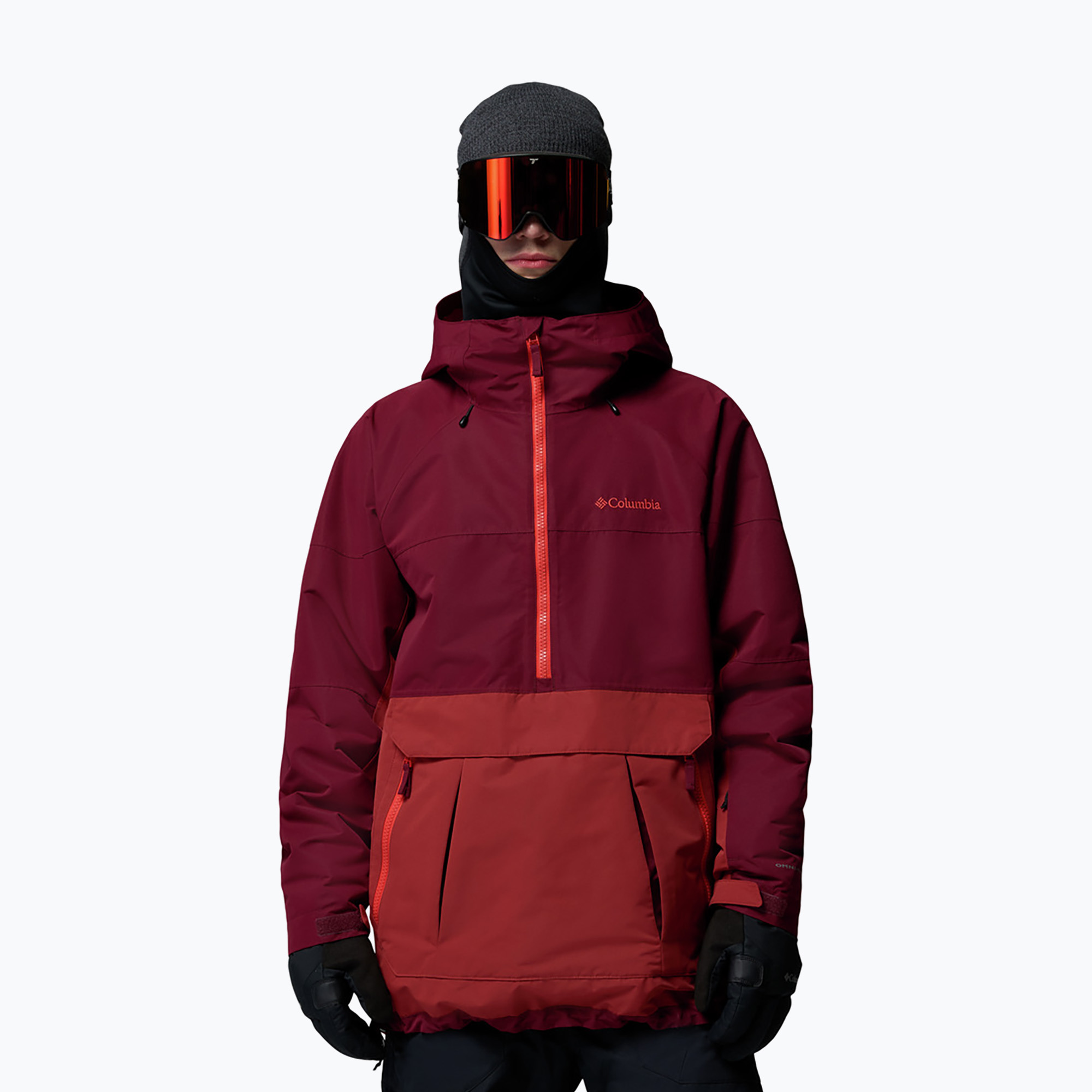Мъжко сноуборд яке Columbia Coreshot Shell Anorak red oxide/rich wine