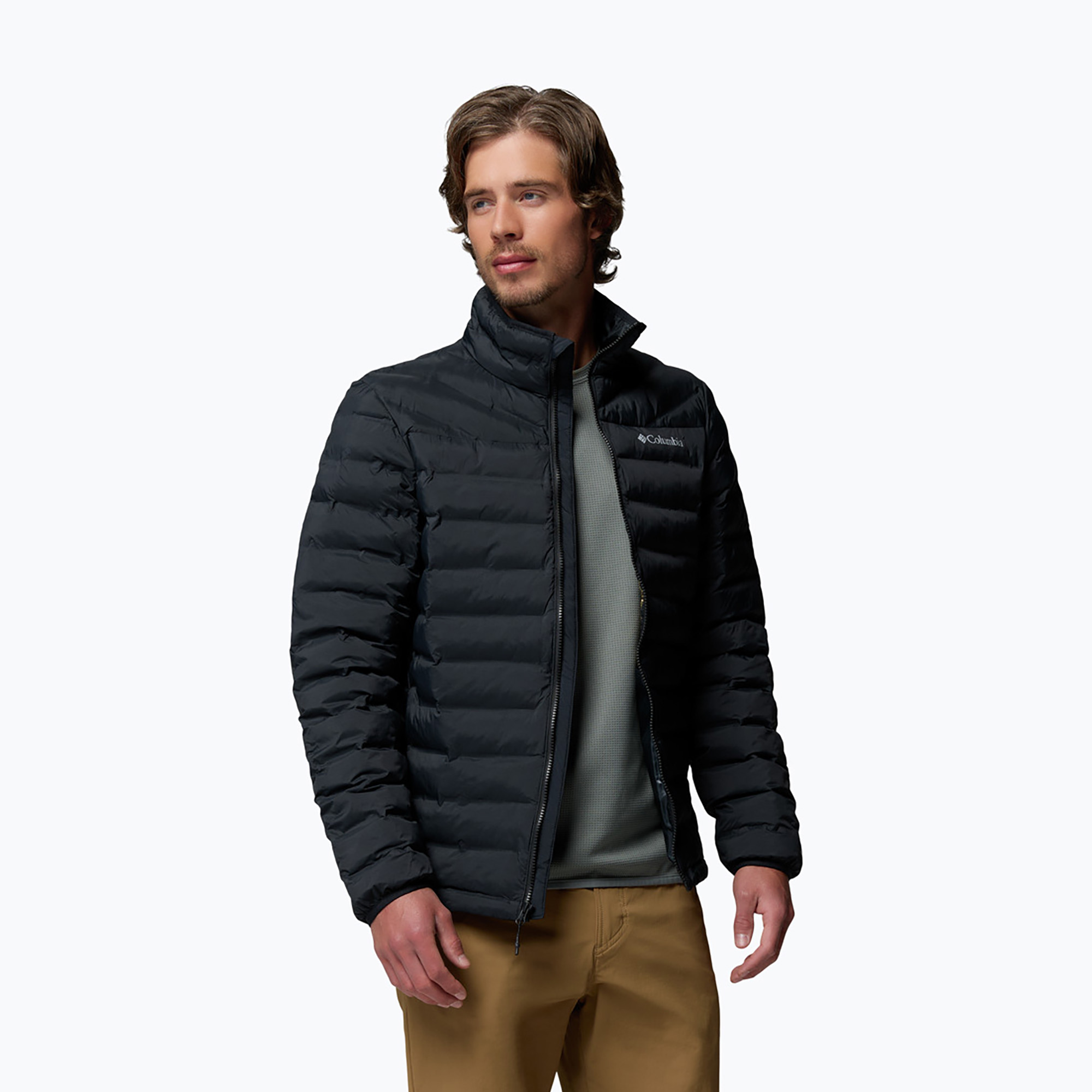 Мъжко ватирано яке Columbia Terwilliger Trail Heat Seal black