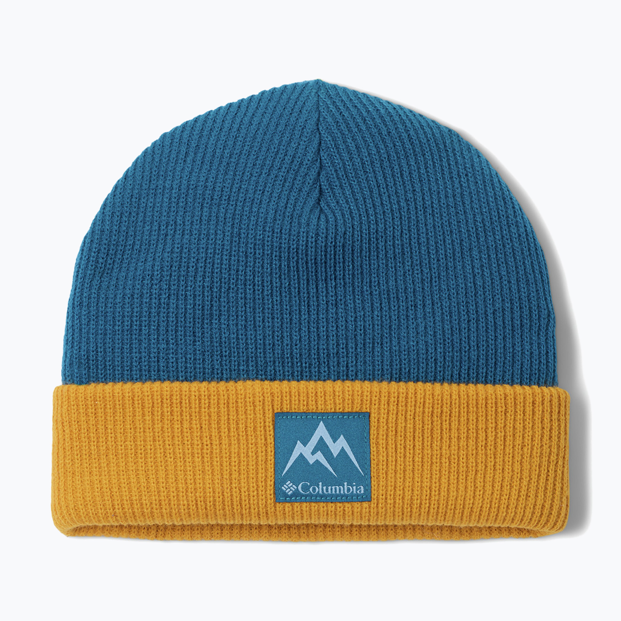 Детска зимна шапка Columbia Whirlibird Cuffed Phoenix Blue/Squash