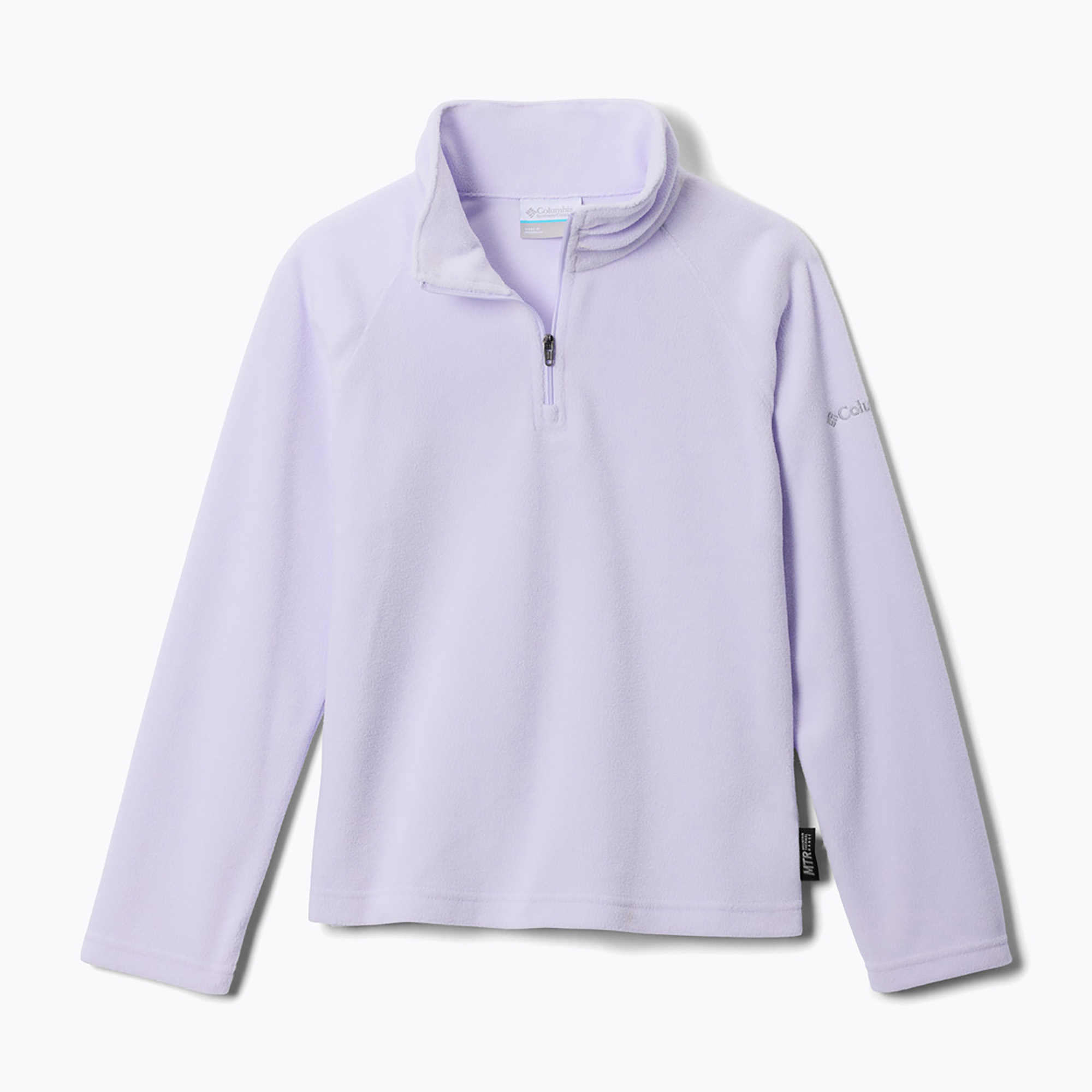 Детски поларен суитшърт Columbia Glacial Fleece Half Zip Purple Tint