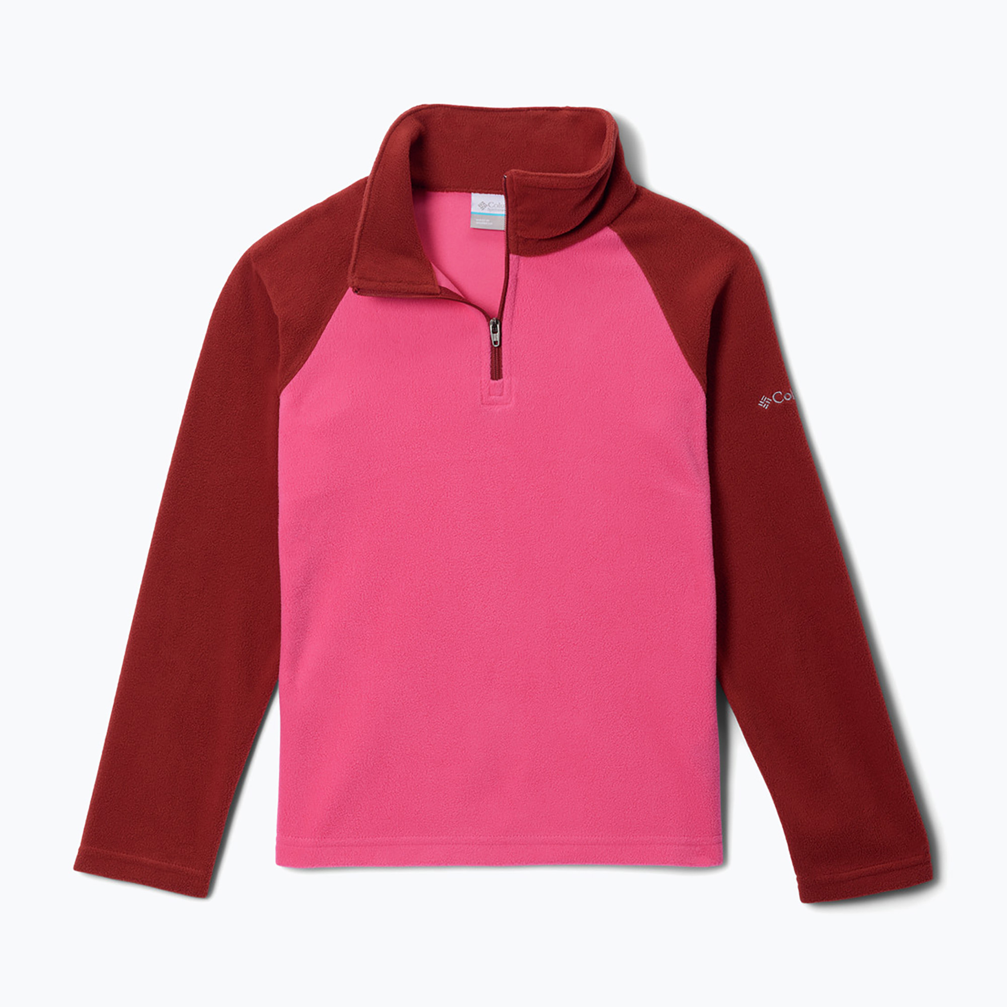 Bluză fleece pentru copii Columbia Glacial Fleece Half Zip nico/red oxide