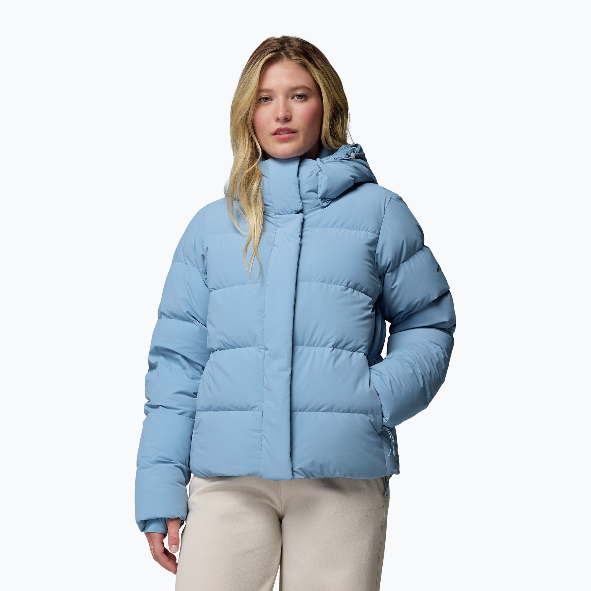 Дамско пухено яке Columbia Amaze Puff Hooded Rainy Day