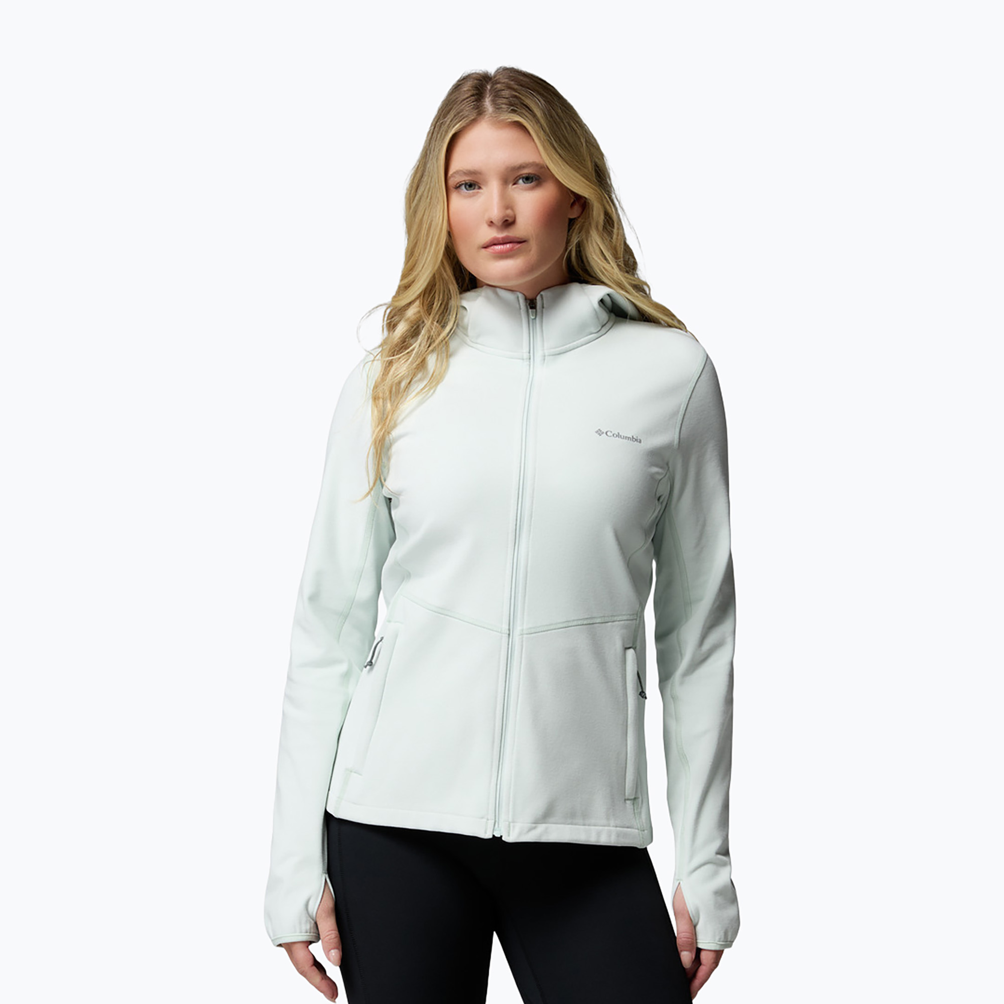 Дамско яке Columbia Star Valley Hooded Full Zip tea light