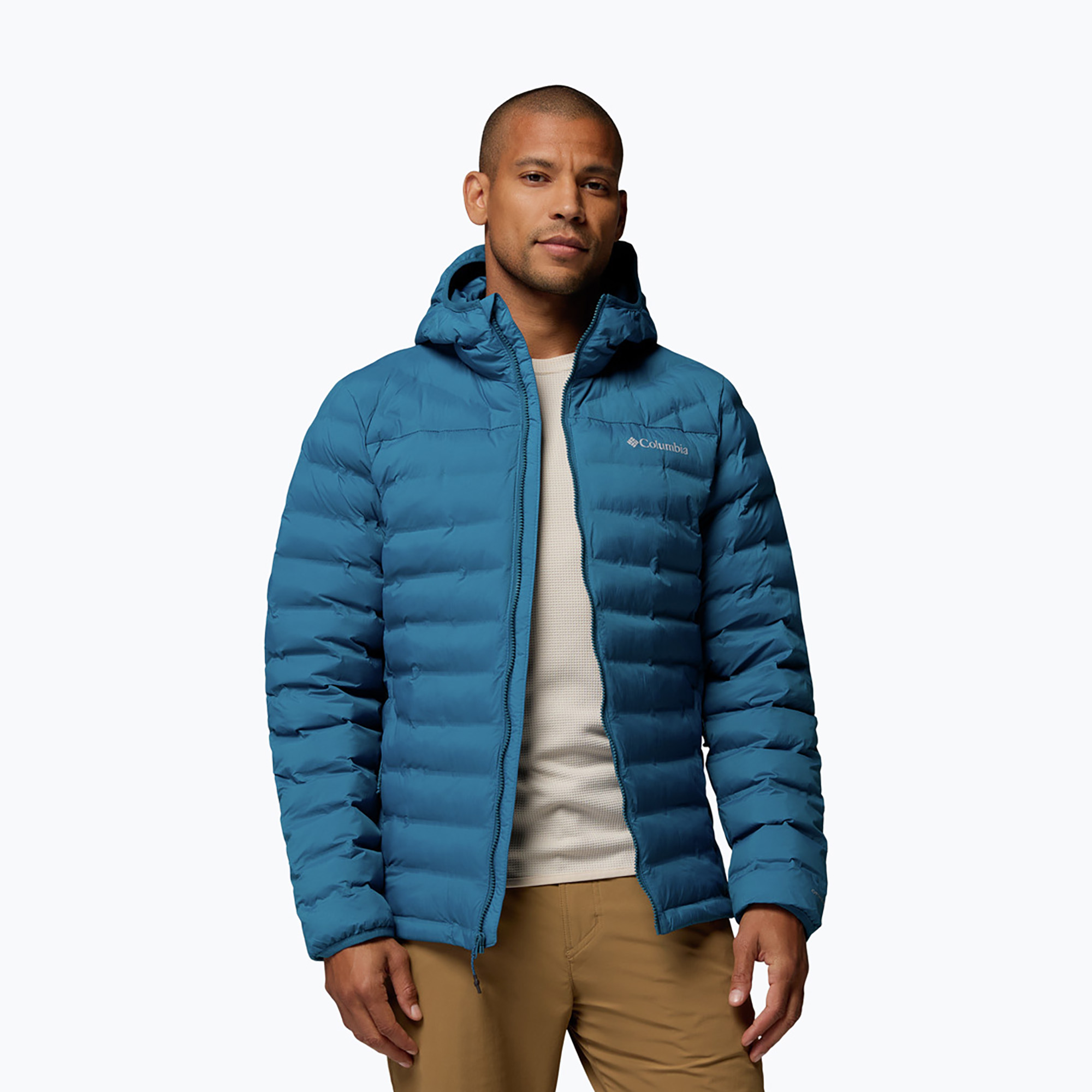 Мъжко яке Columbia Terwiliger Trail Heat Seal Hooded phoenix blue