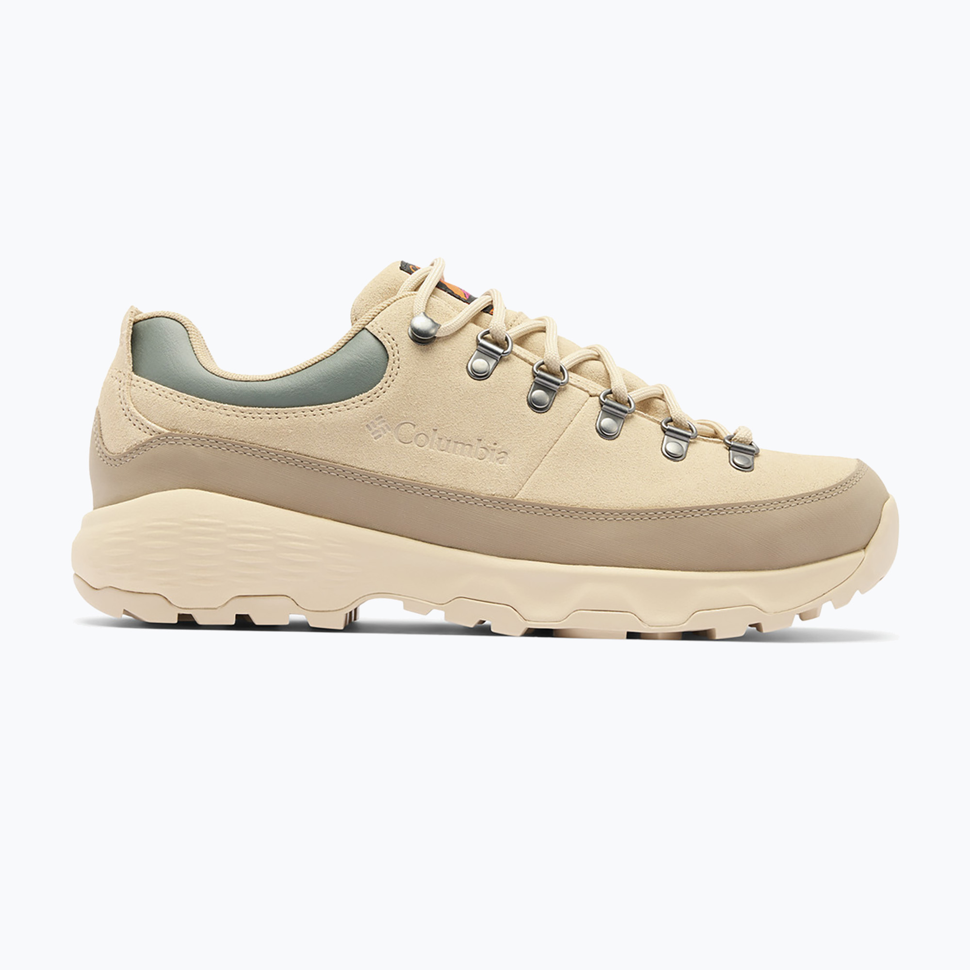 Pánske turistické topánky Columbia Newton Alpine Low fossil/sedona sage