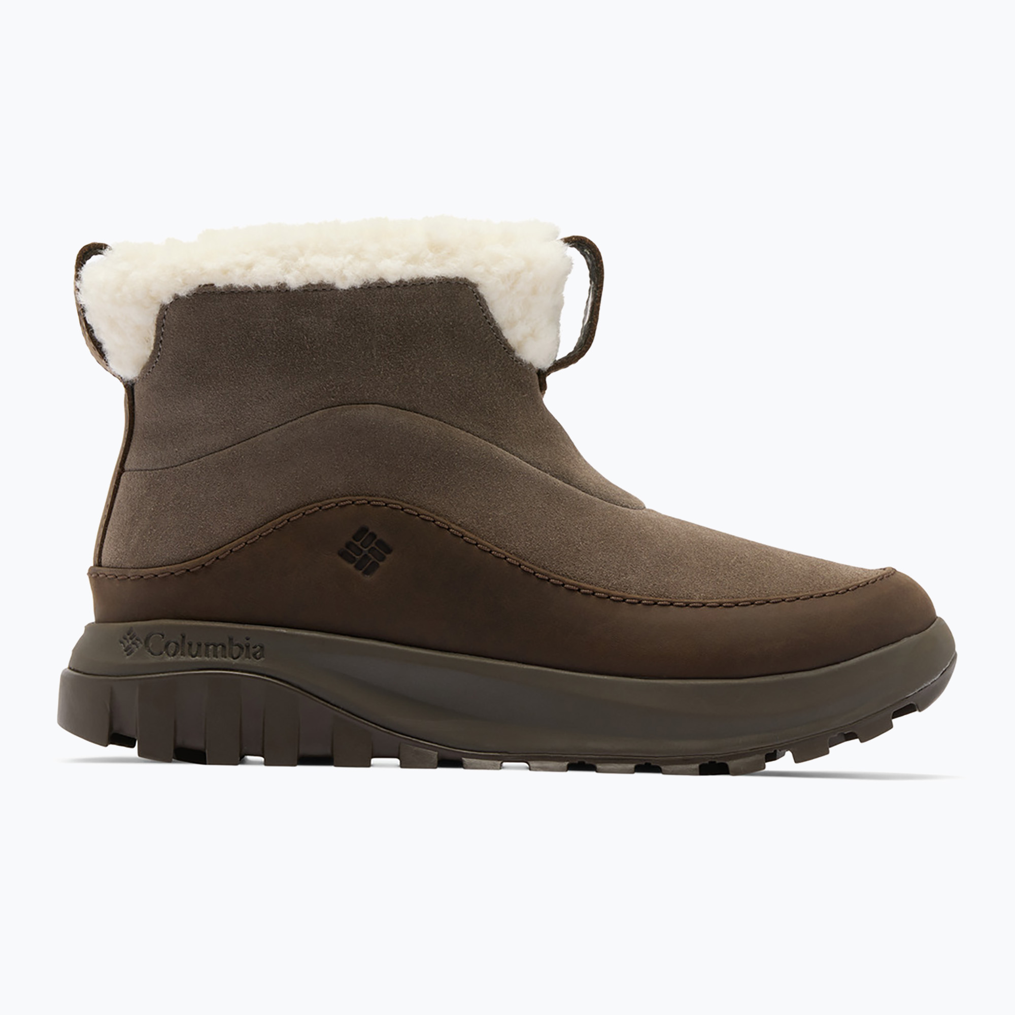 Дамски ботуши за сняг Columbia Snowtrot Ease mud/cordovan
