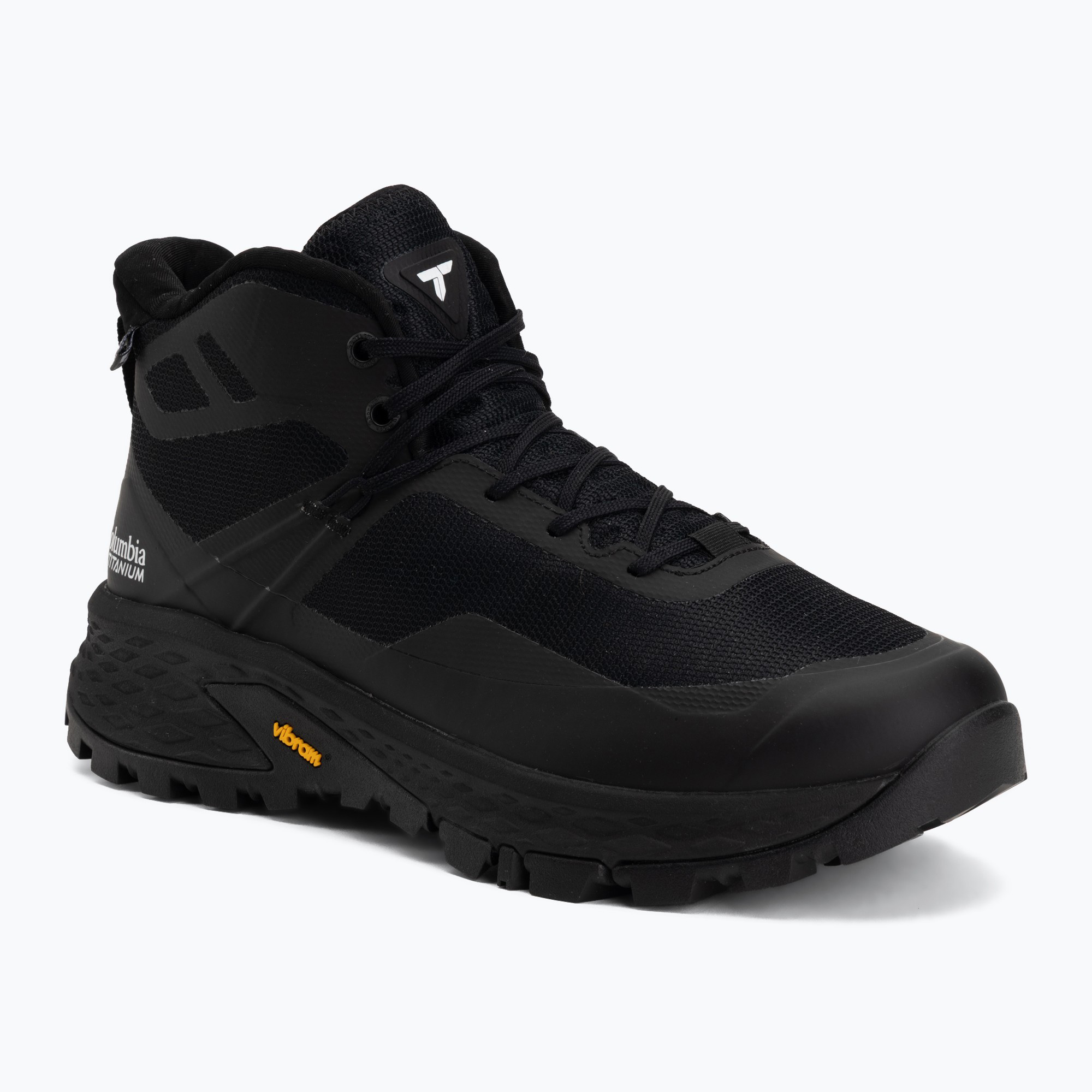 Мъжки обувки за трекинг Columbia Tellurix Titanum Outdry Mid black/black