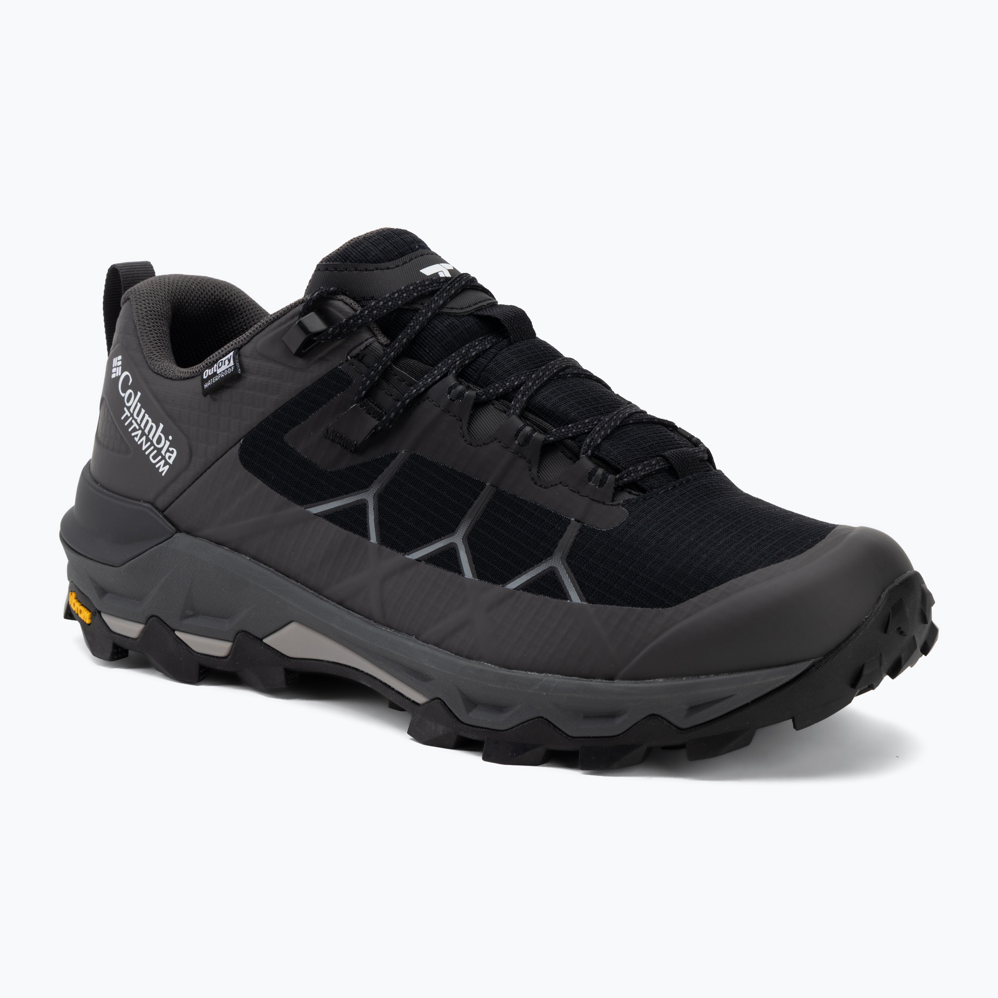 Мъжки туристически обувки Columbia Peakfreak Titanum Outdry black/ti titanium
