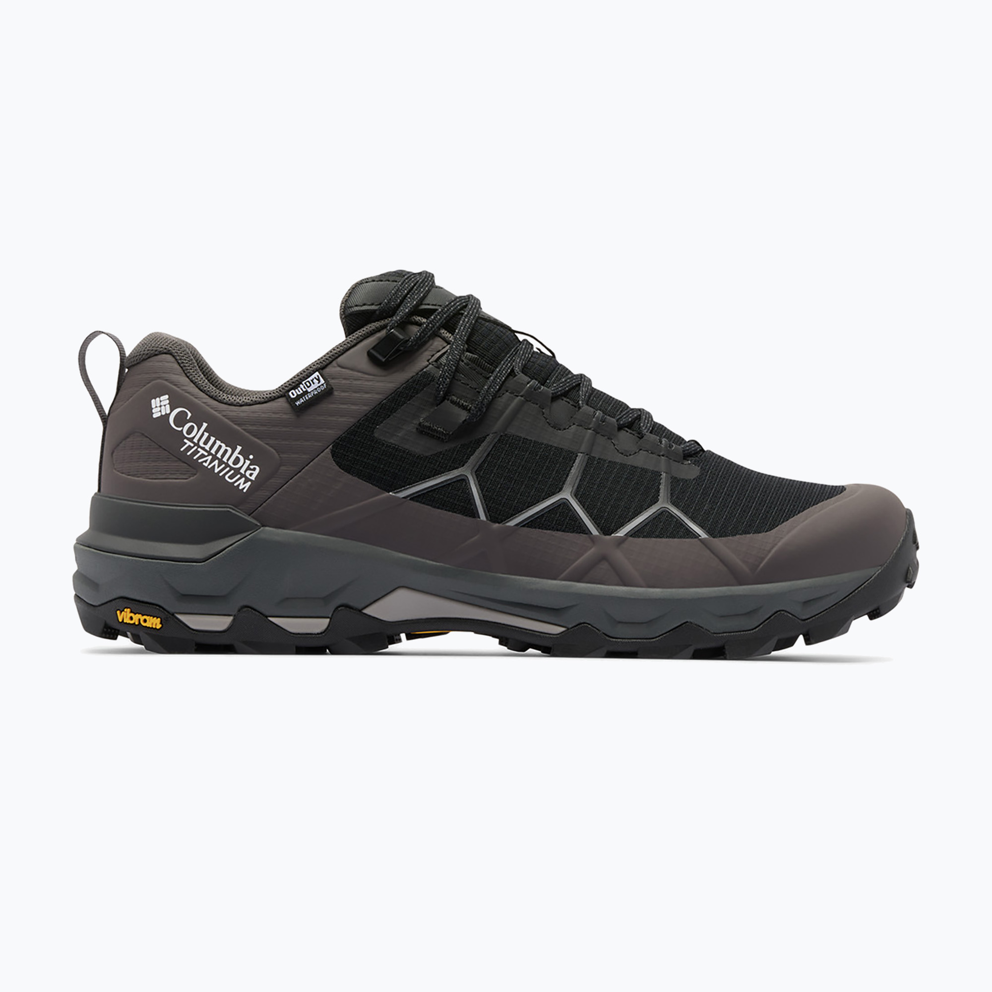Pánske turistické topánky Columbia Peakfreak Titanum Outdry black/ti titanium