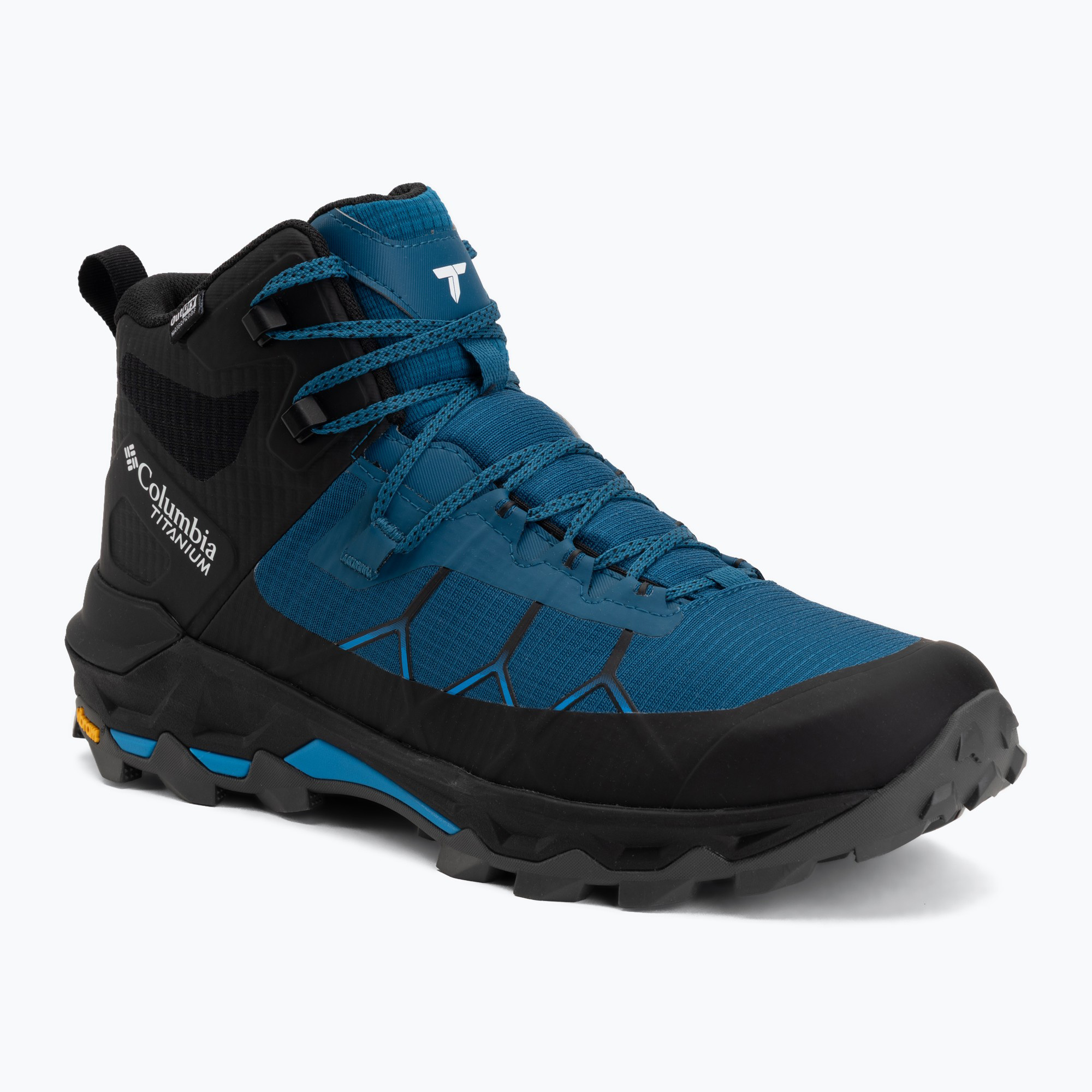 Мъжки обувки за трекинг Columbia Peakfreak Titanum Outdry Mid phoenix blue/compass blue