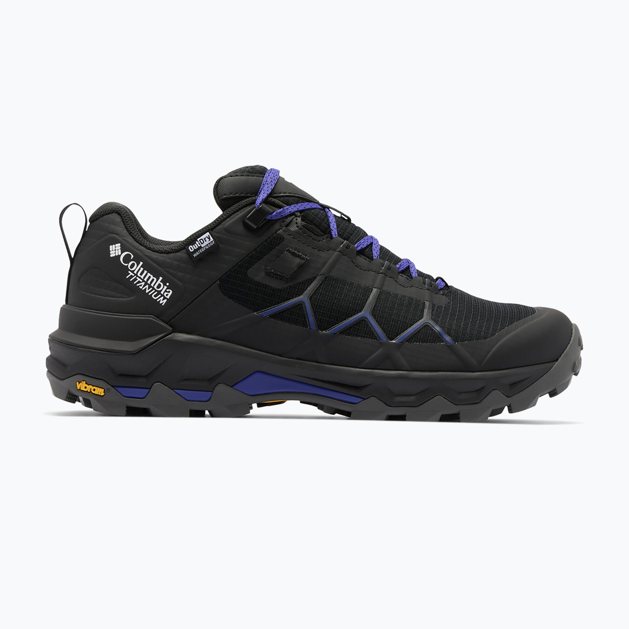 Дамски обувки за трекинг Columbia Peakfreak Titanum Outdry black/purple quartz