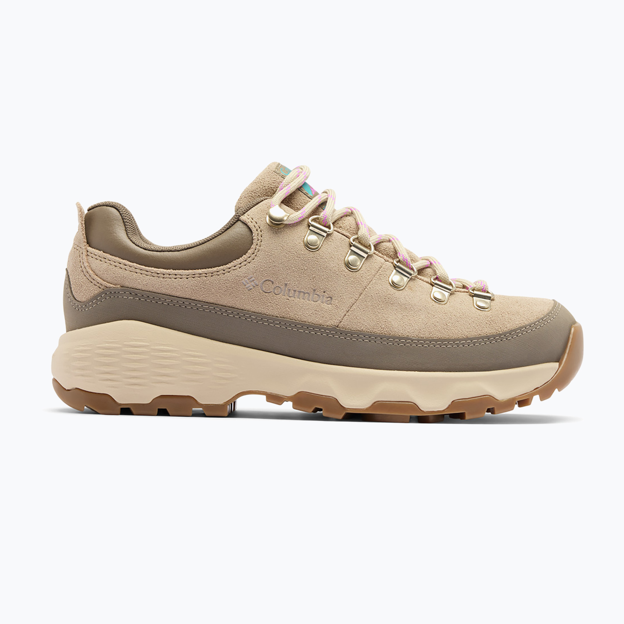 Дамски обувки за трекинг Columbia Newton Alpine Low oxford tan/foxglove