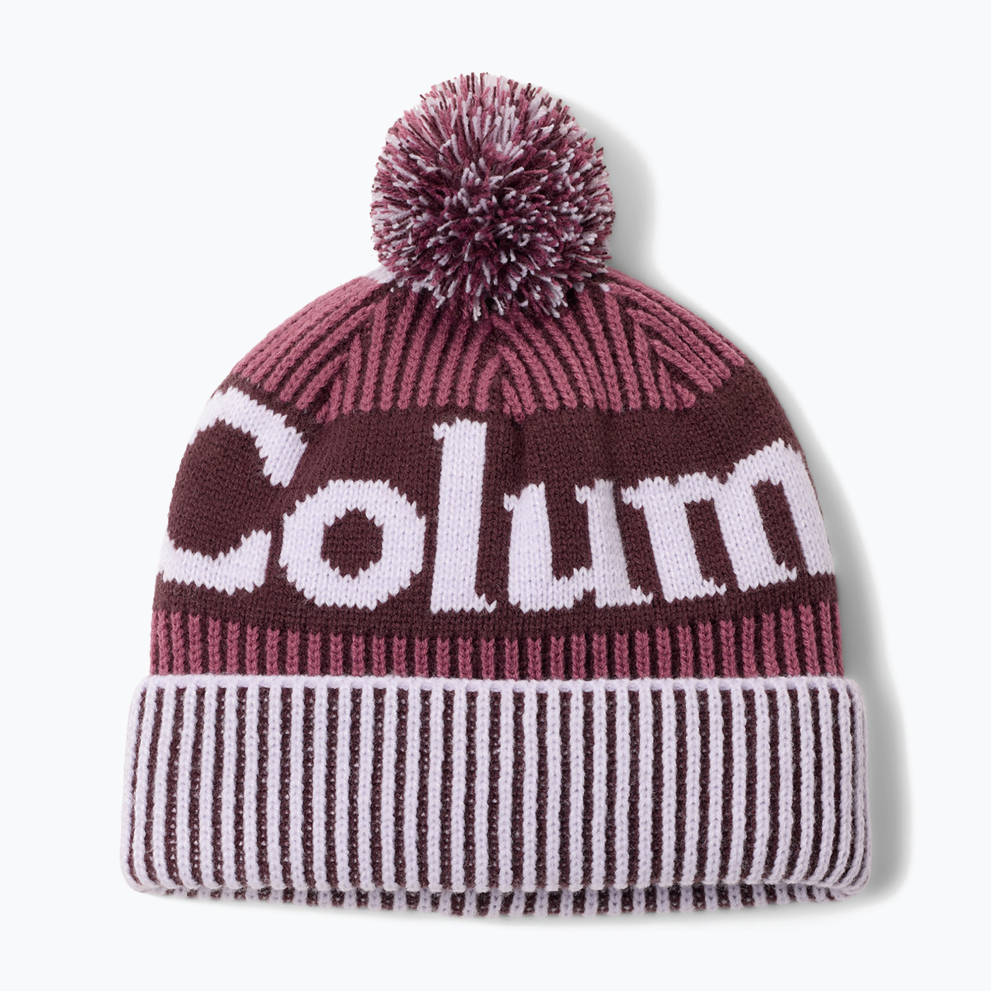 Детска зимна шапка Columbia Polar Powder III purple tint/antique mauve/moonvista