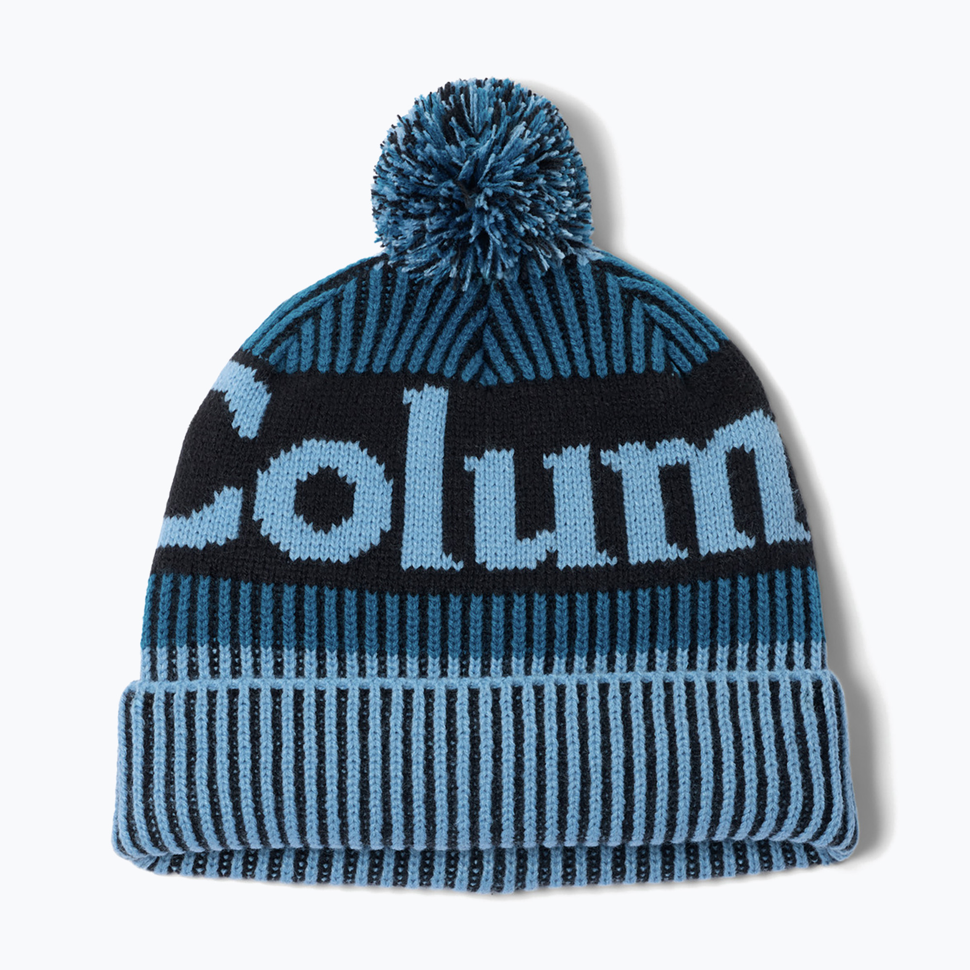 Căciulă de iarnă pentru copii Columbia Polar Powder III rainy day/phoenix blue/black