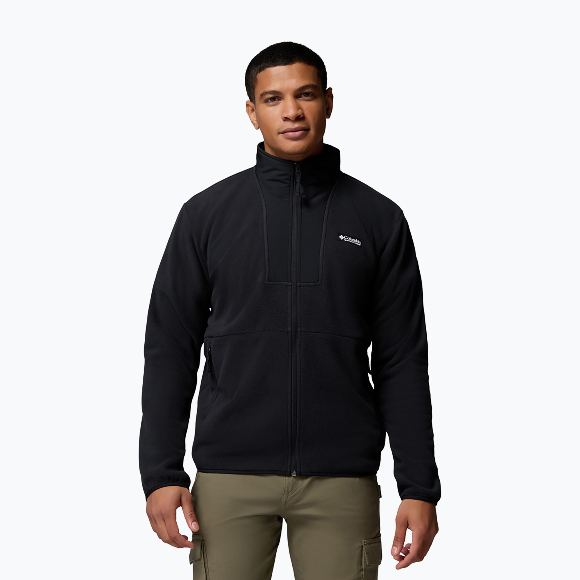 Мъжки поларен суитшърт Columbia Sequoia Grove II Full Zip Fleece black