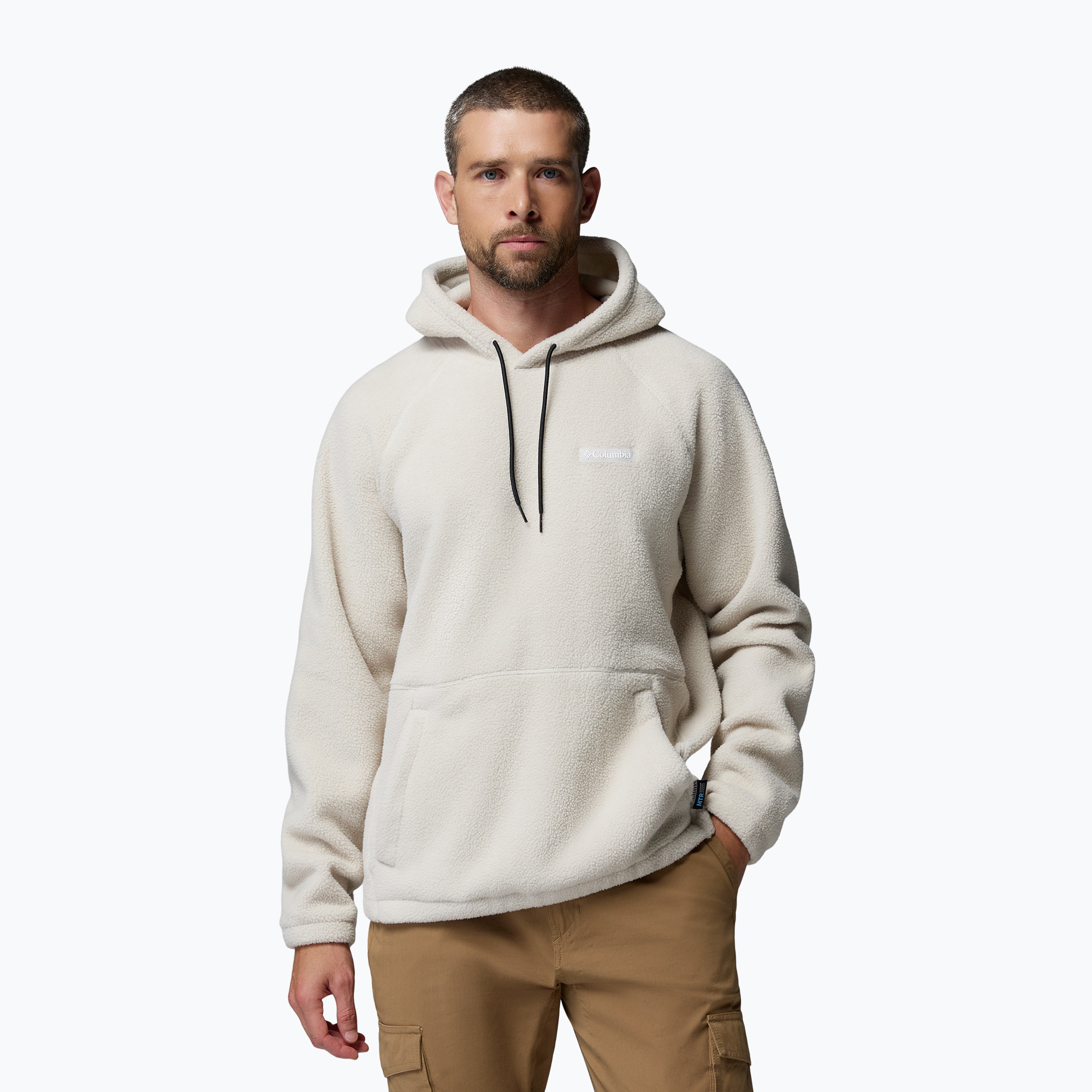 Bluză fleece pentru bărbați Columbia Timber Crest MTR Fleece Hoodie dark stone