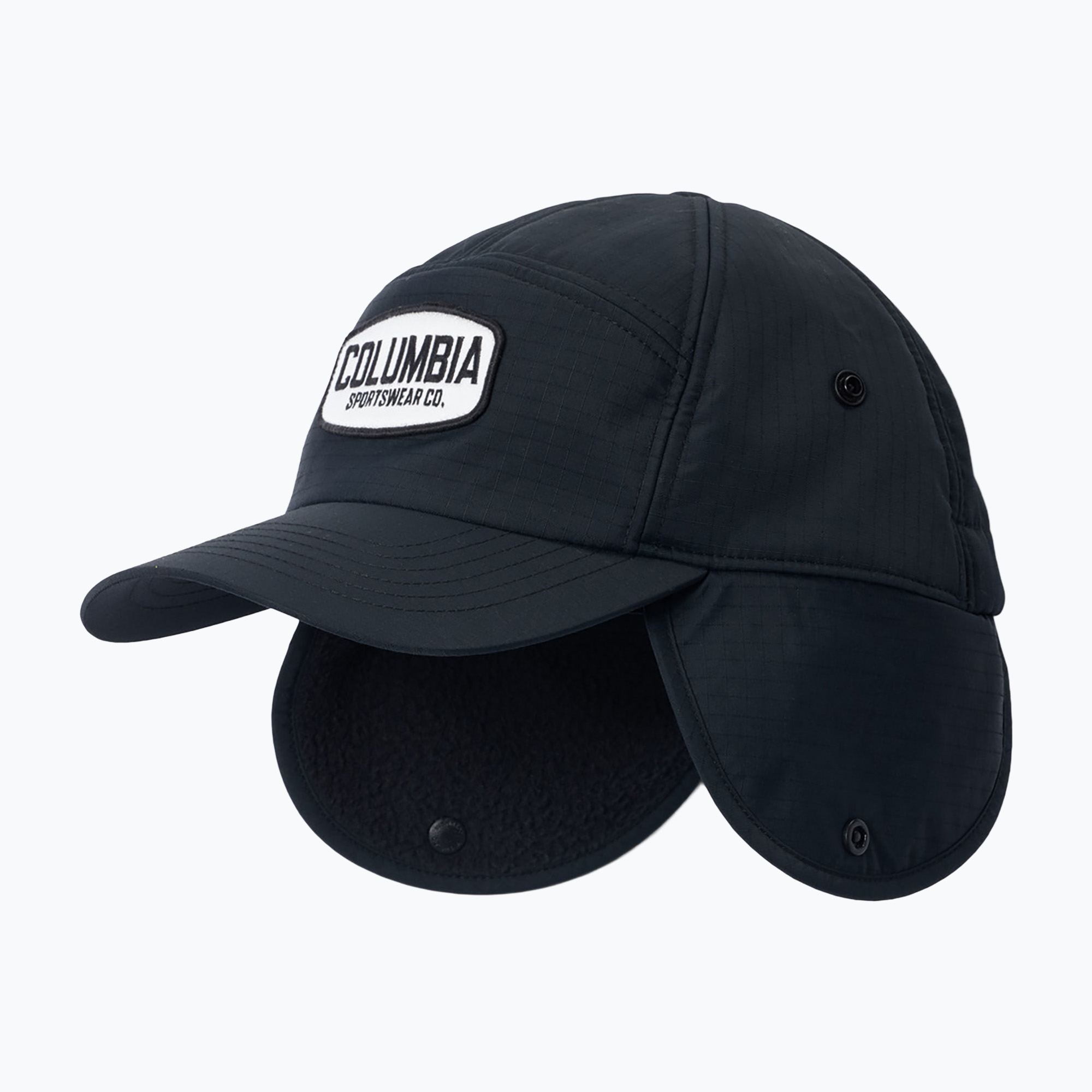 Шапка с козирка Columbia Landroamer Ear Flap black/working badge