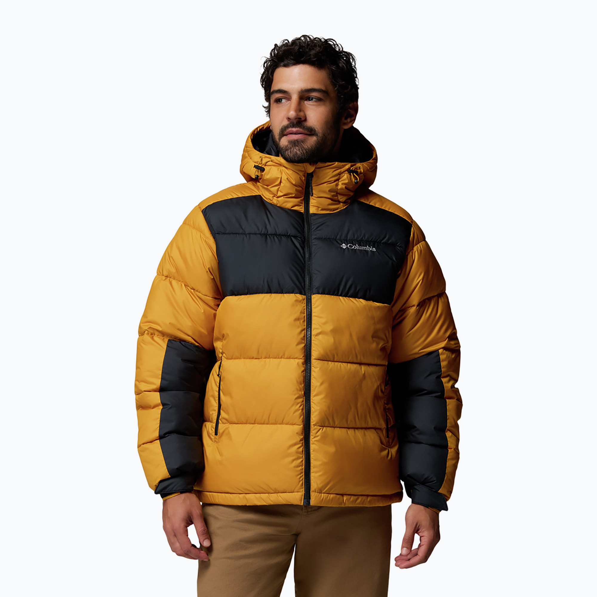 Мъжко ватирано яке Columbia Pike Lake II Hooded squash/black