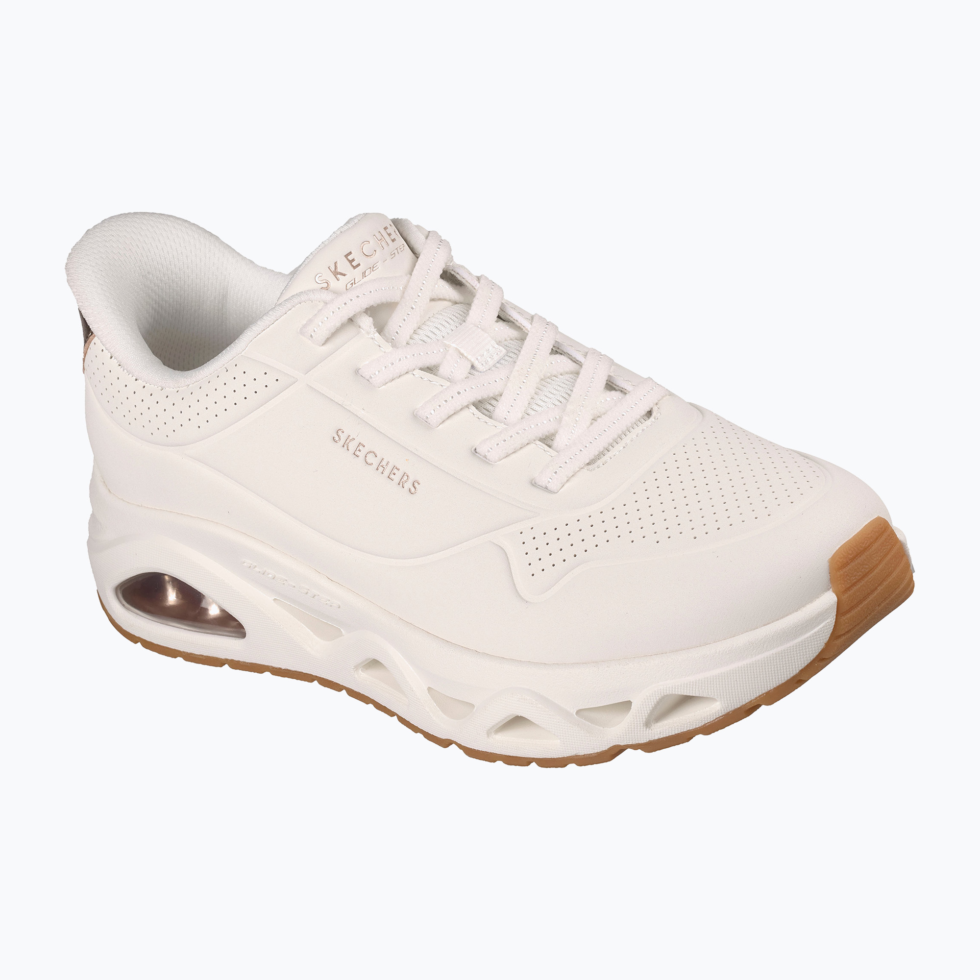 Дамски обувки SKECHERS Uno Open Your Heart white