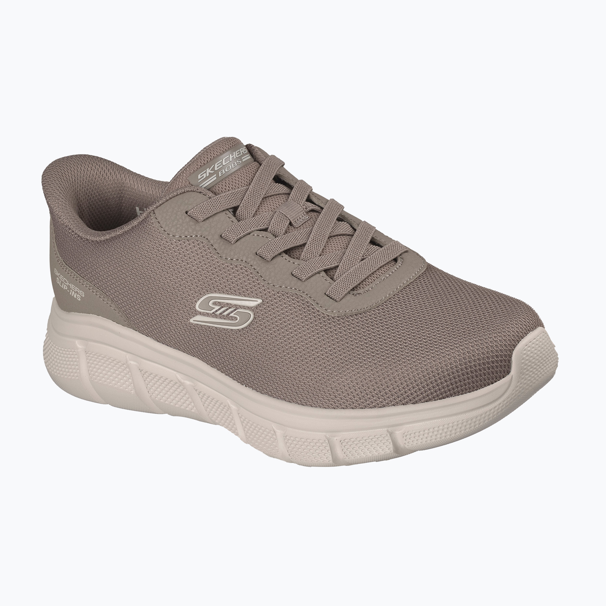 Buty męskie SKECHERS Bobs B Flex Glacial Edge brown 