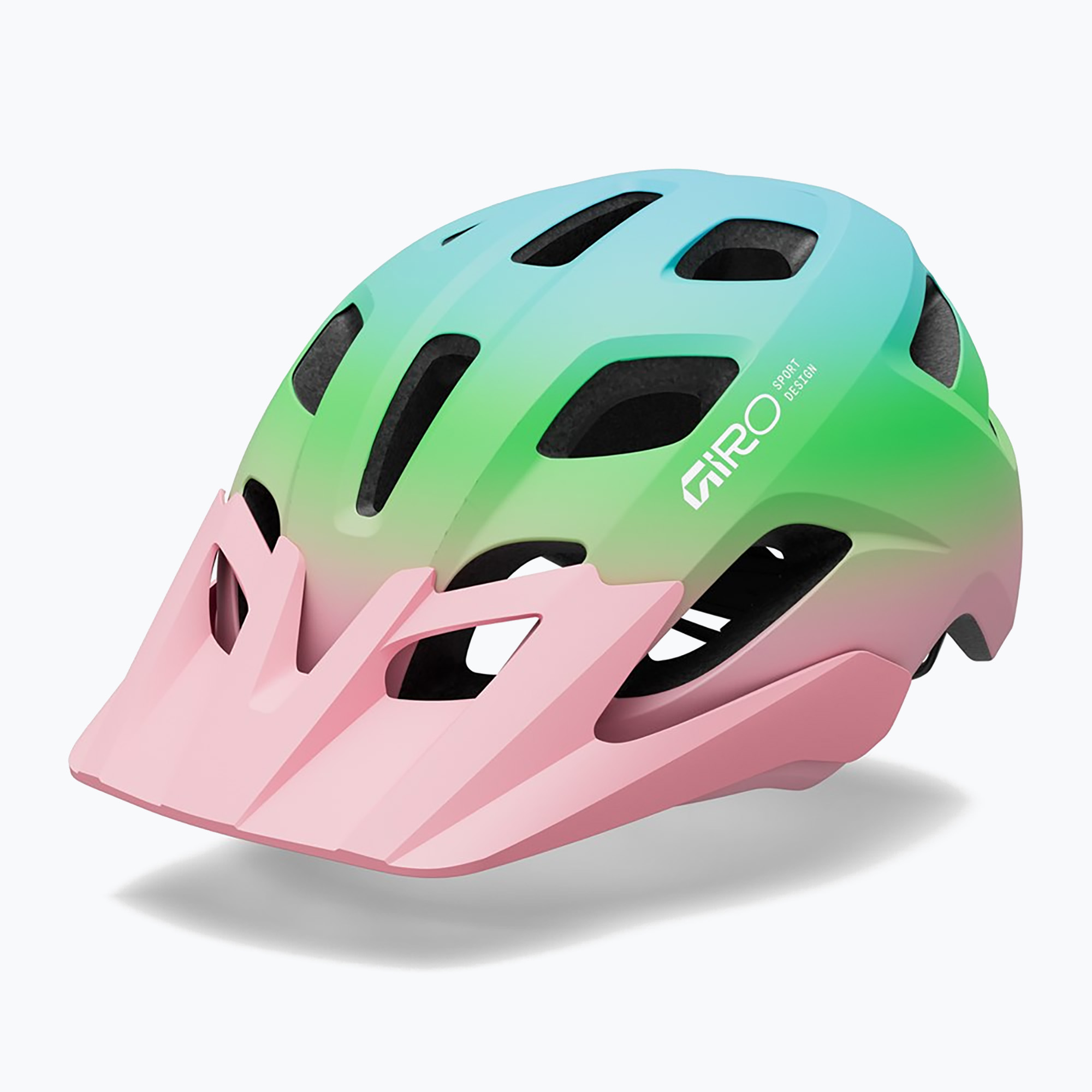 Детска велосипедна каска Giro Tremor Child JR matte light pink/green fade