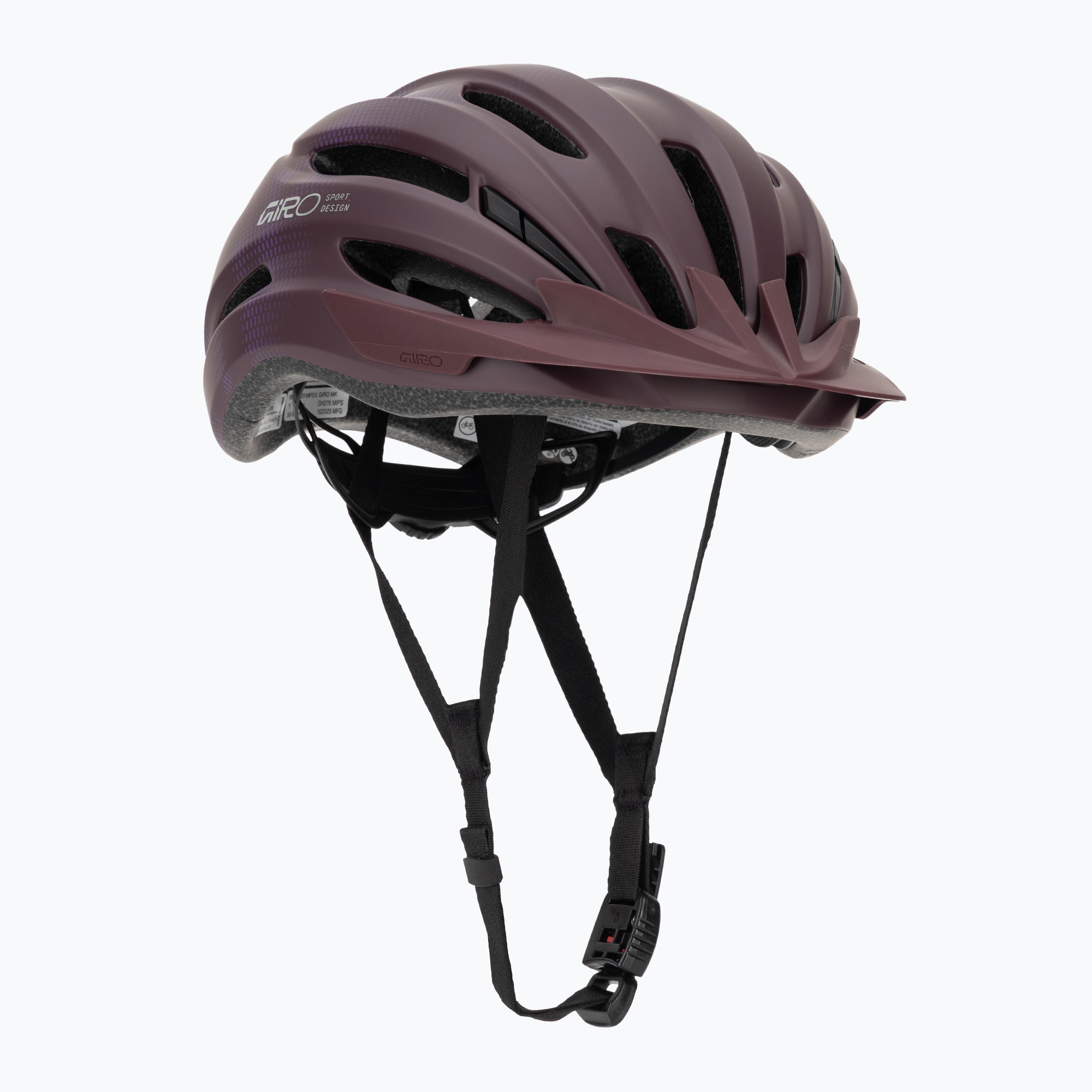 Cască de bicicletă Giro Register II MIPS în matte maroon pulse
