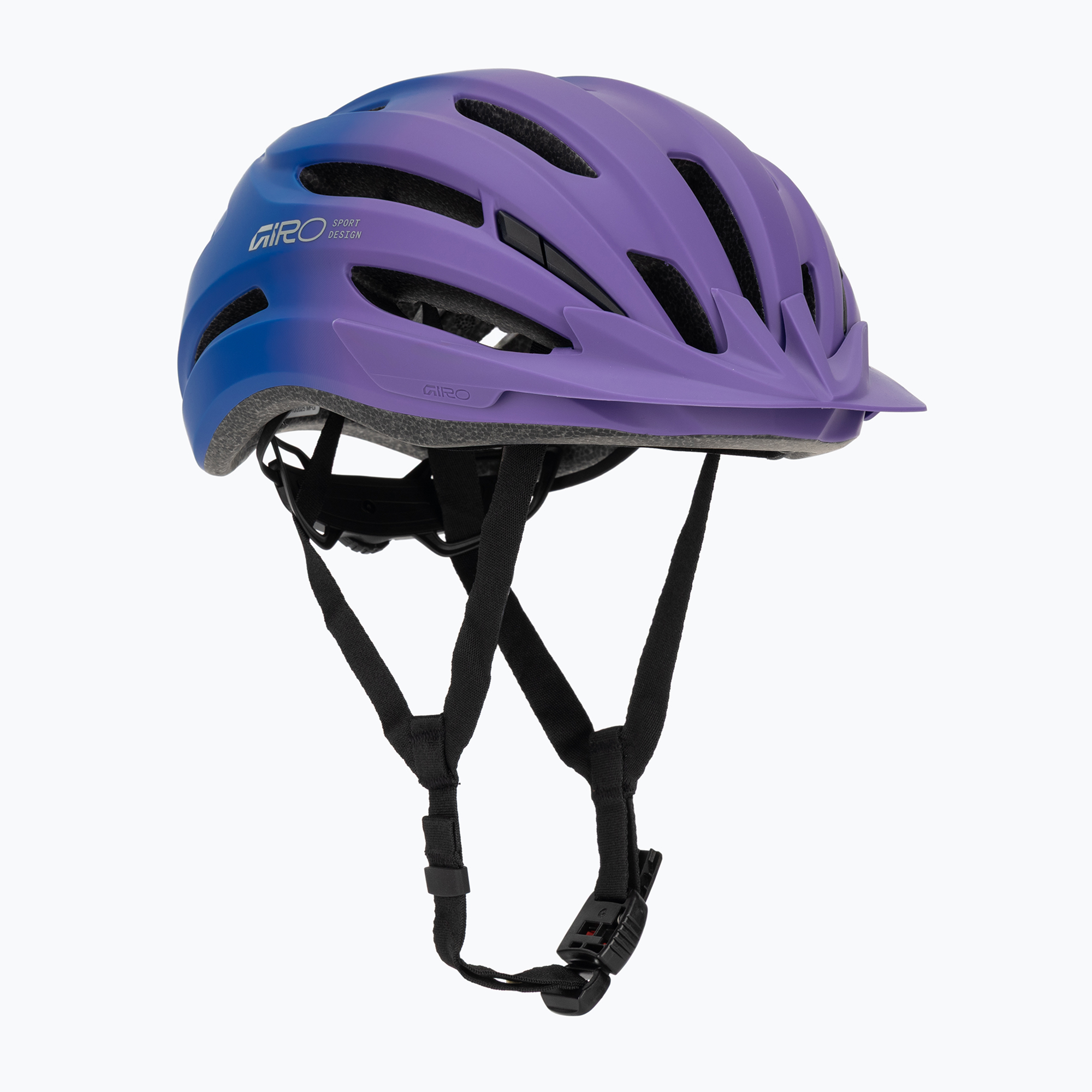 Детска велосипедна каска Giro Register II matte purple haze/blue jewel fade
